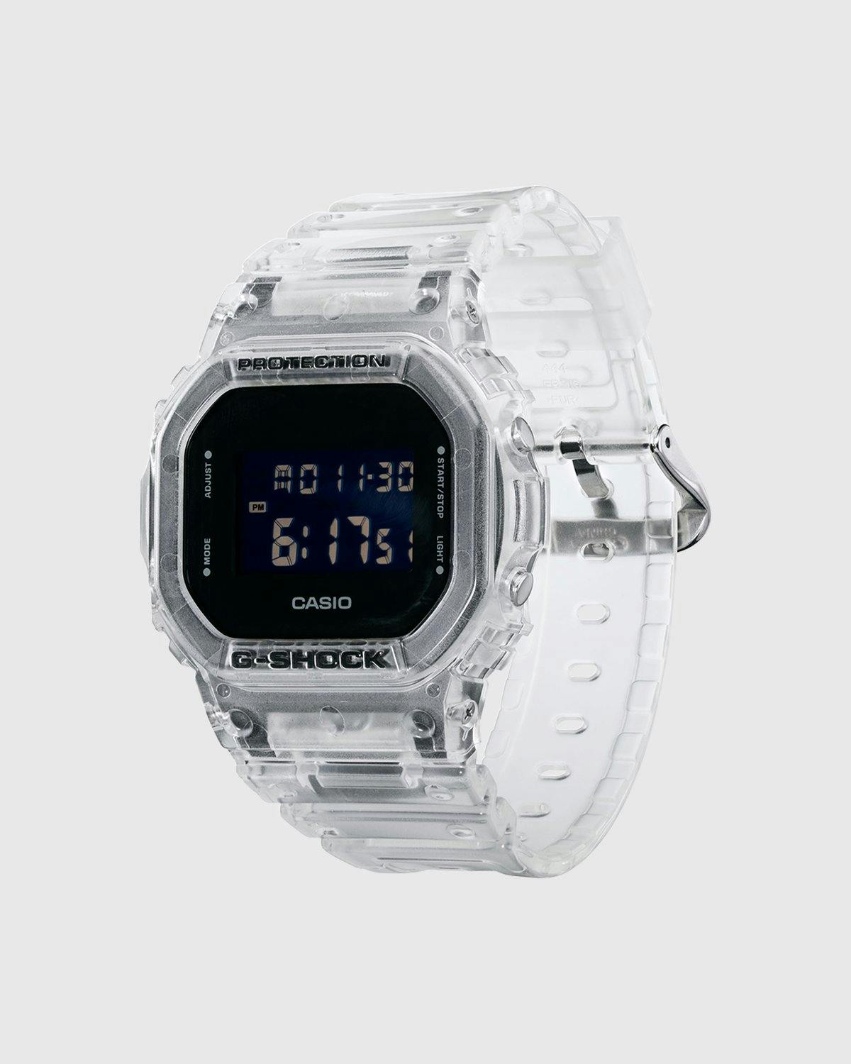 Casio - G-Shock DW-5600SKE-7ER Transparent White - Accessories - Black - Image 3