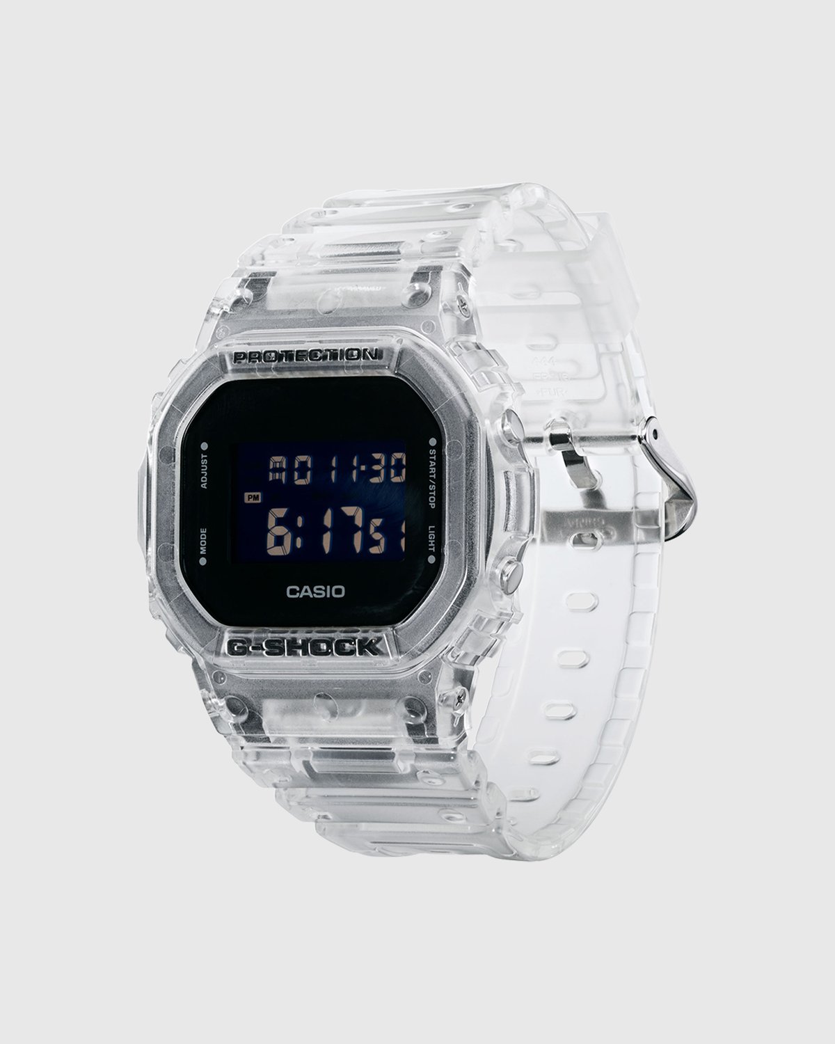 Casio - G-Shock DW-5600SKE-7ER Transparent White - Accessories - Black - Image 3