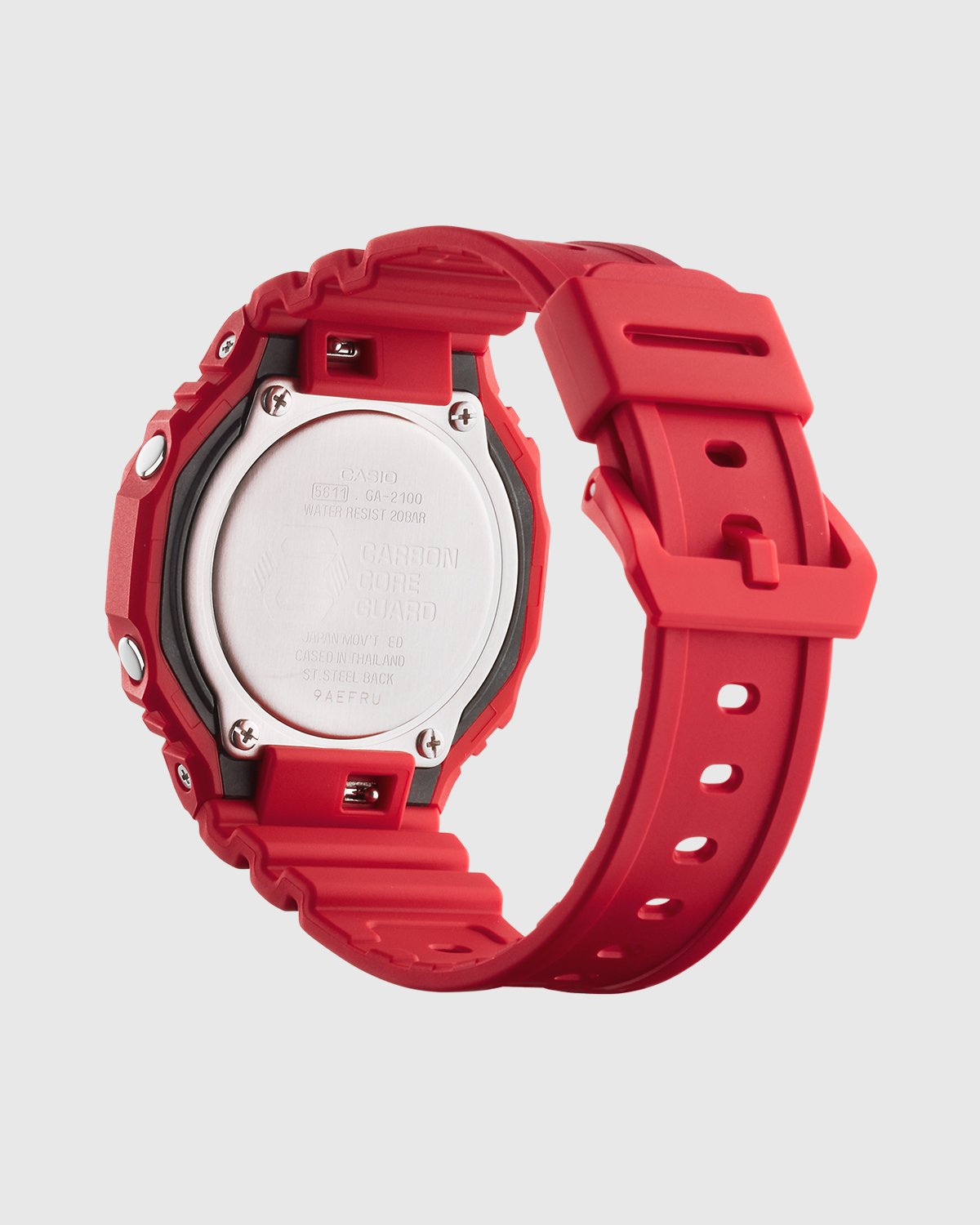 Casio - G-Shock GA-2100-4AER Red - Accessories - Red - Image 3
