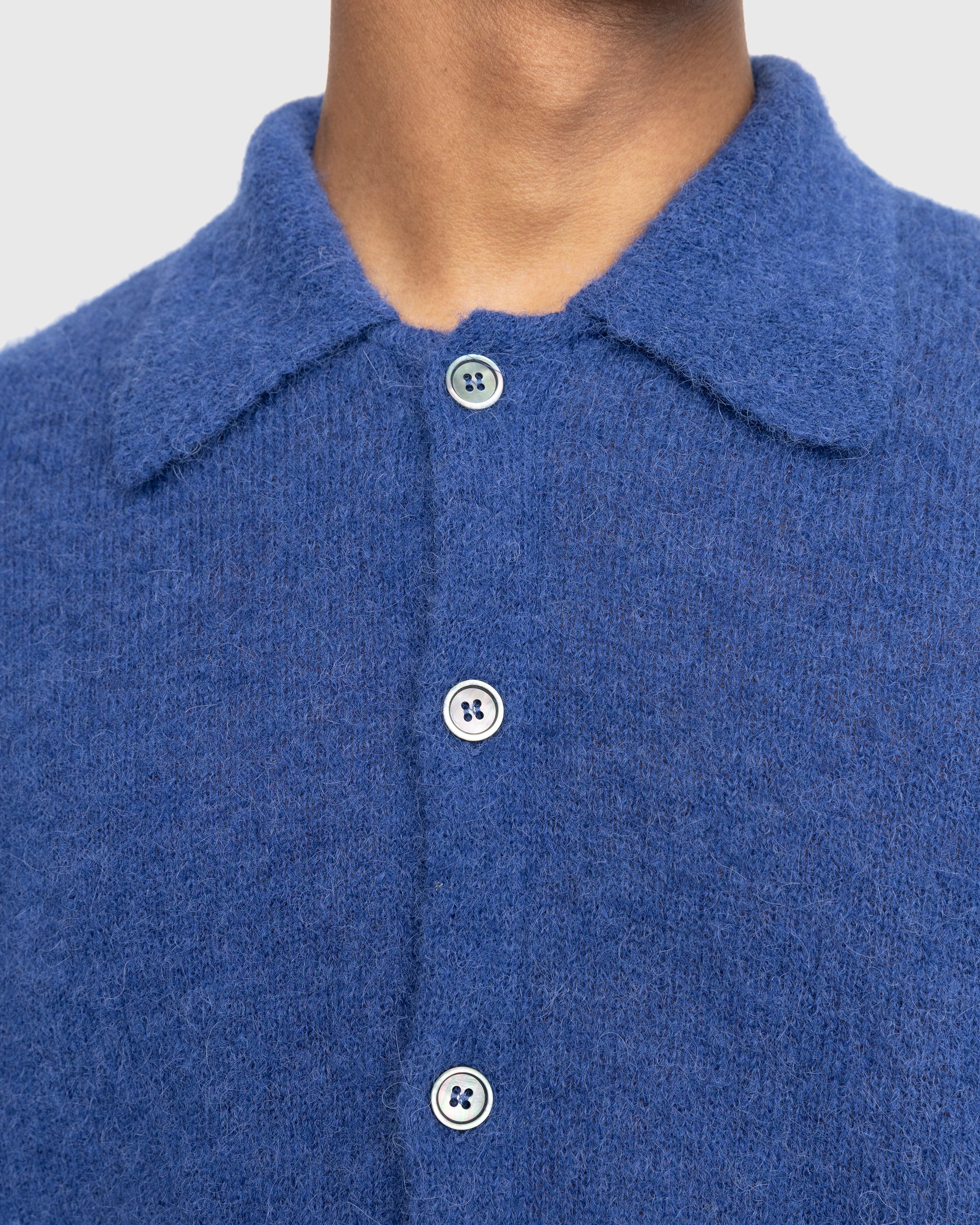 Our Legacy - Evening Polo Royal Blue - Clothing - Blue - Image 5