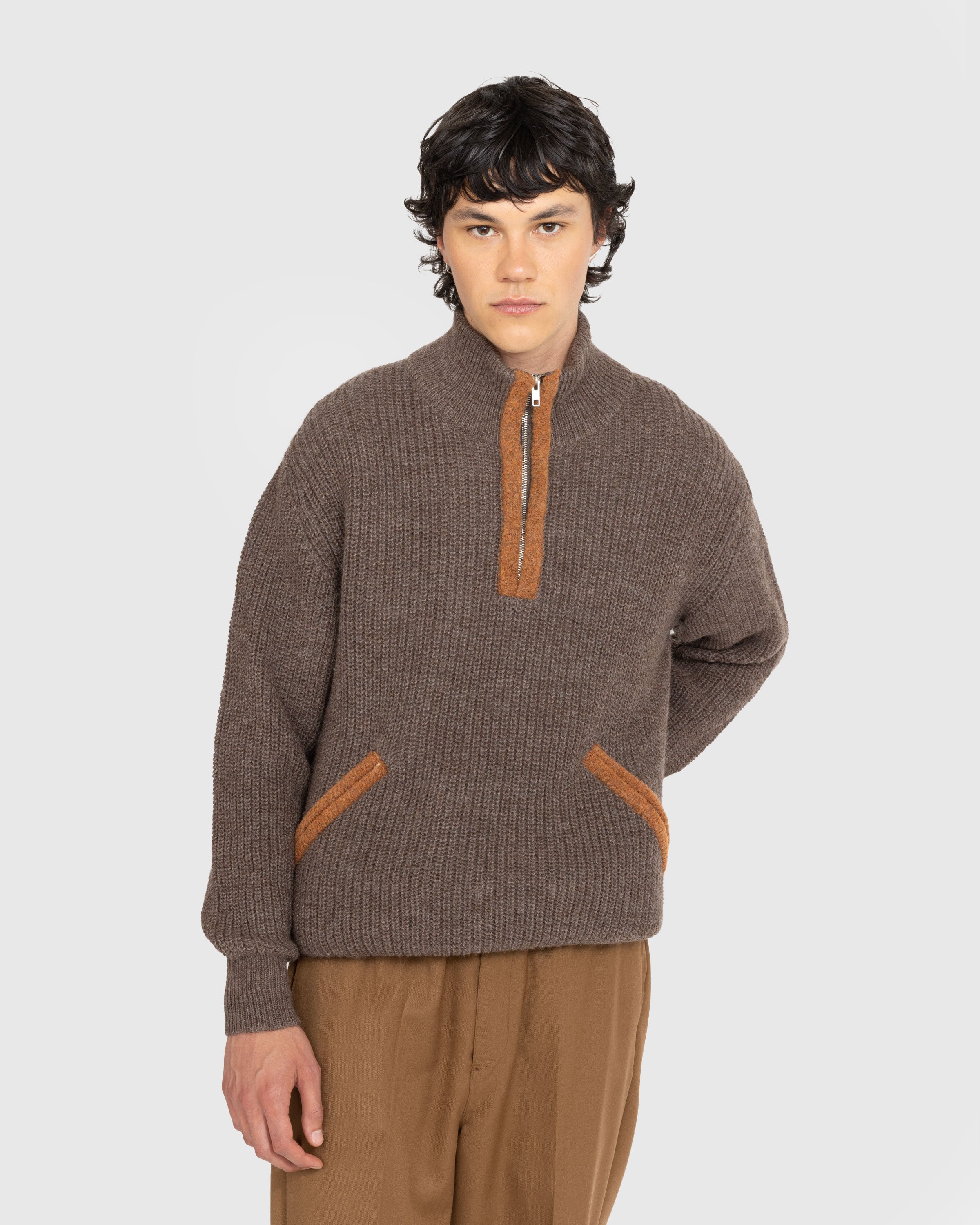 RANRA - Bokasafn Pullover Walnut - Clothing - Brown - Image 2