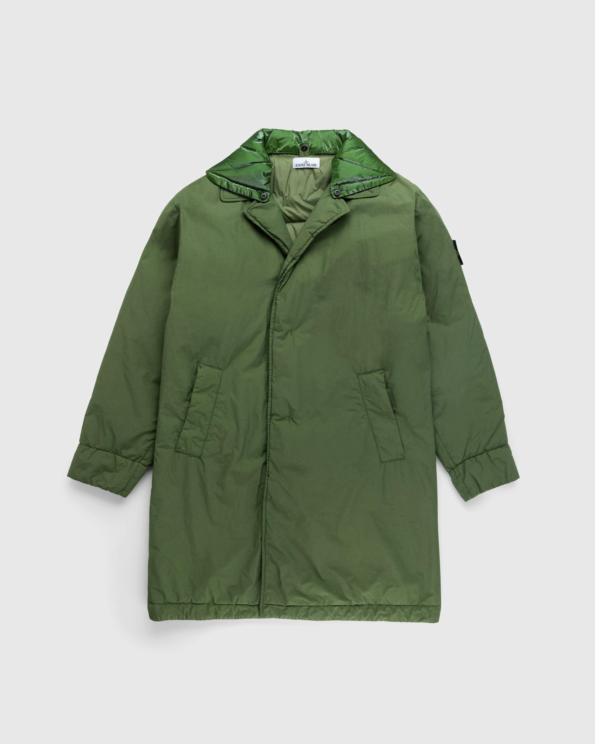 Stone Island - Naslan Light Watro Down Coat Olive - Clothing - Green - Image 1