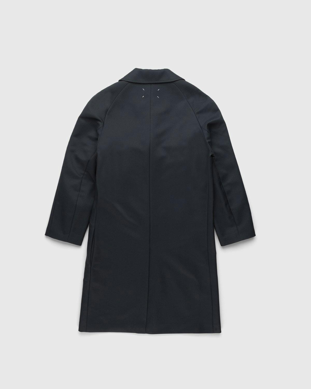 Maison Margiela - Memory Of Twill Coat Dark Grey - Clothing - Grey - Image 2