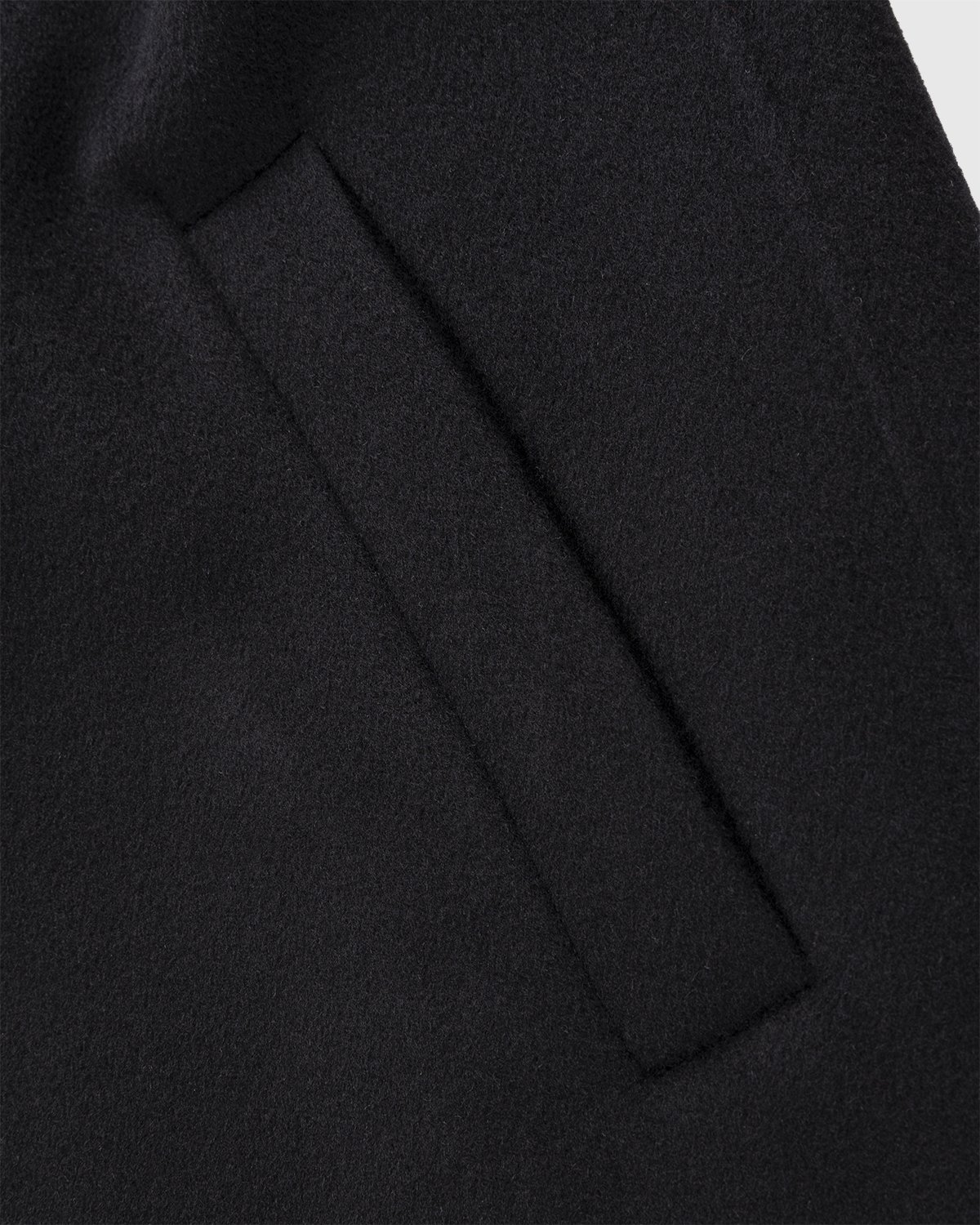 Acne Studios - Doubleface Coat Black - Clothing - Black - Image 5