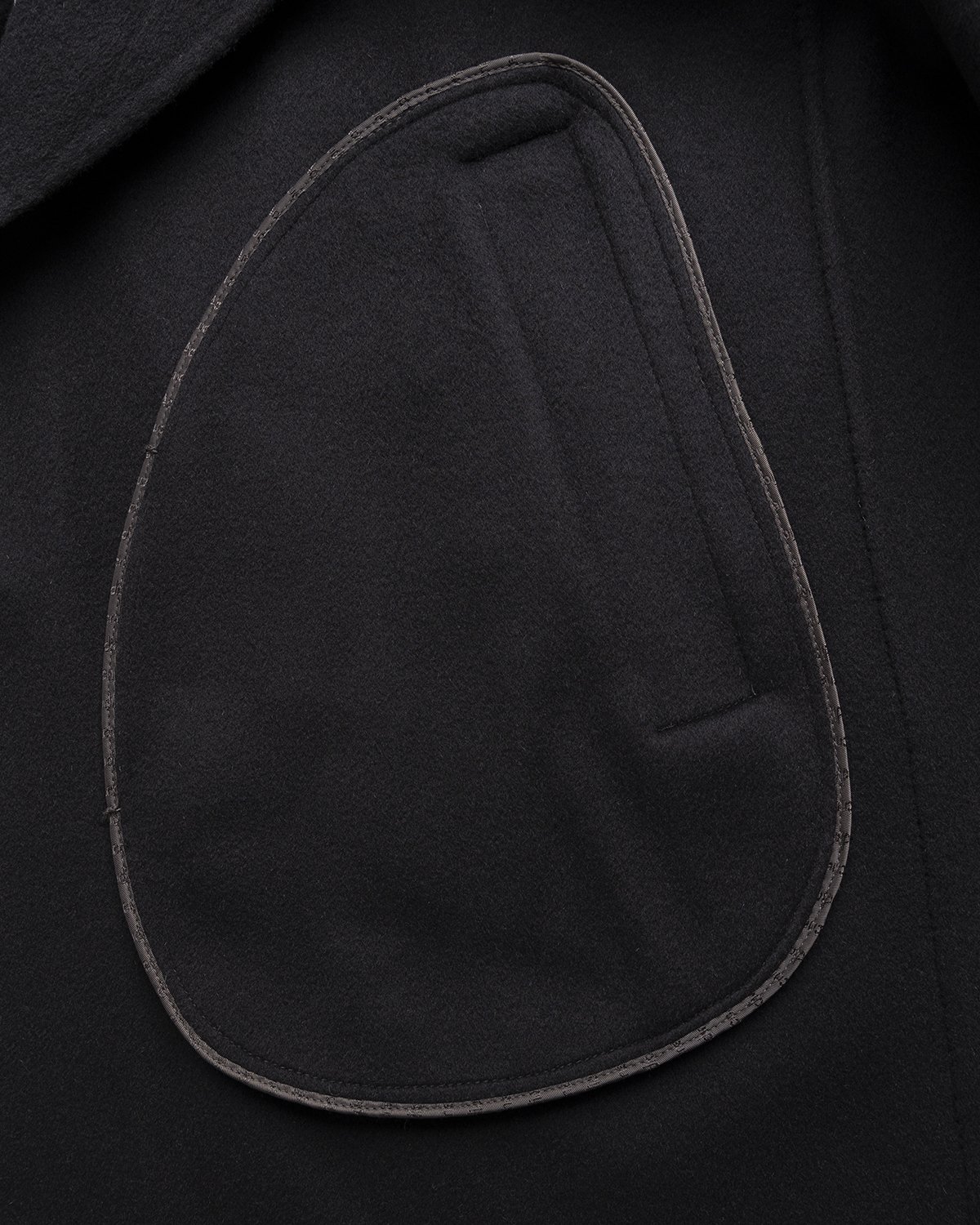Acne Studios - Doubleface Coat Black - Clothing - Black - Image 6