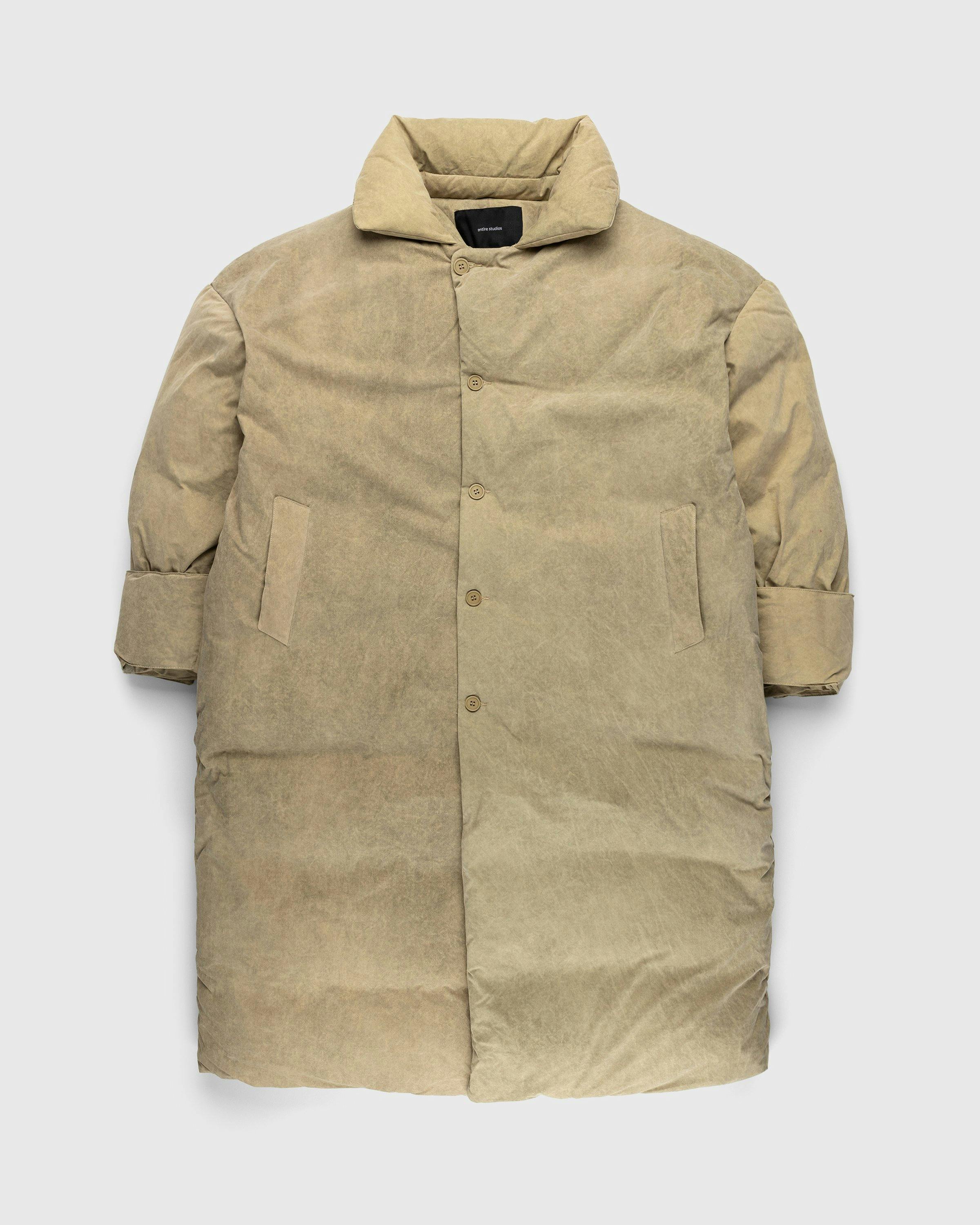 Entire Studios - Beige Coat - Clothing - Beige - Image 1