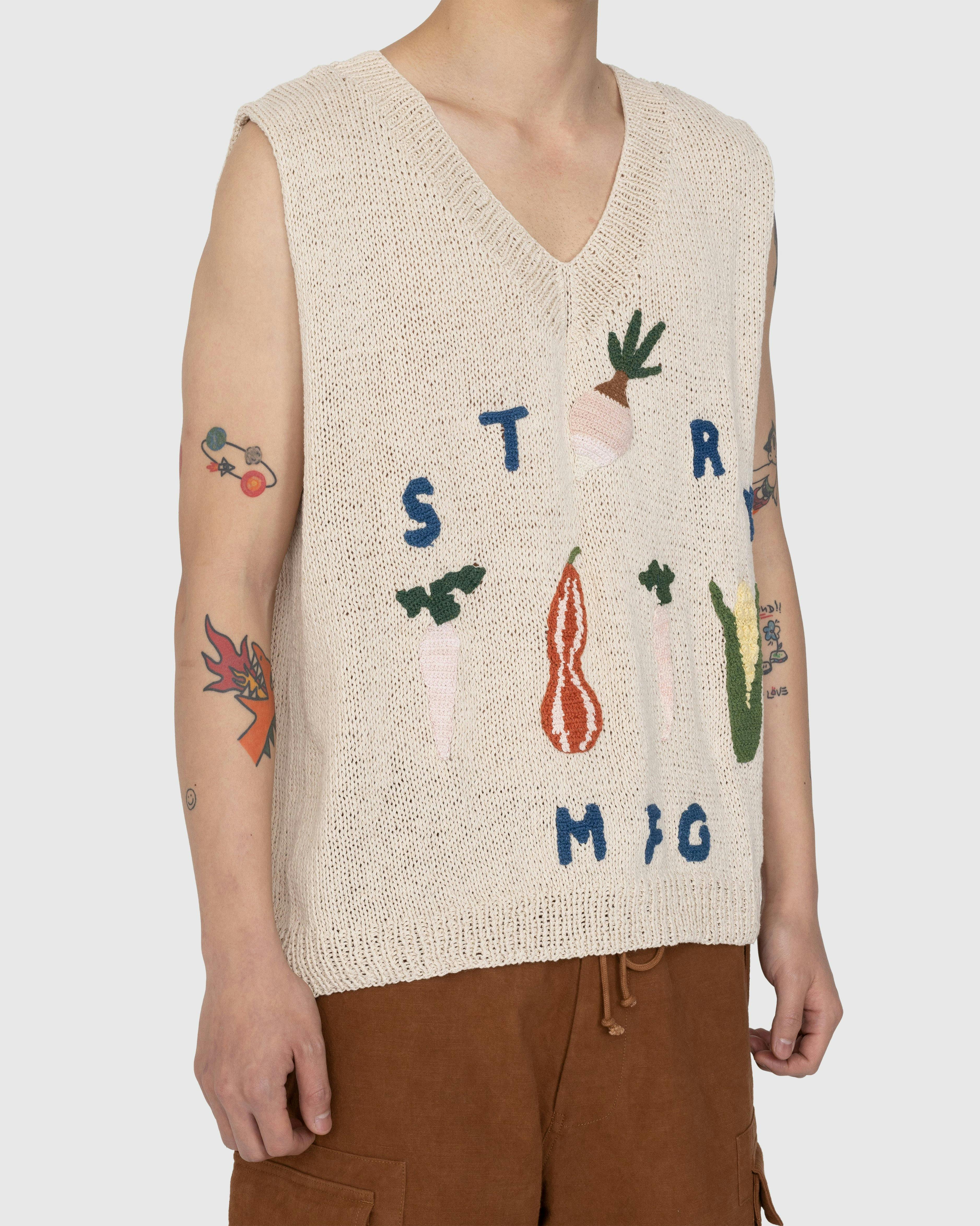 Story mfg. - Party Vest Squash White - Clothing - White - Image 3