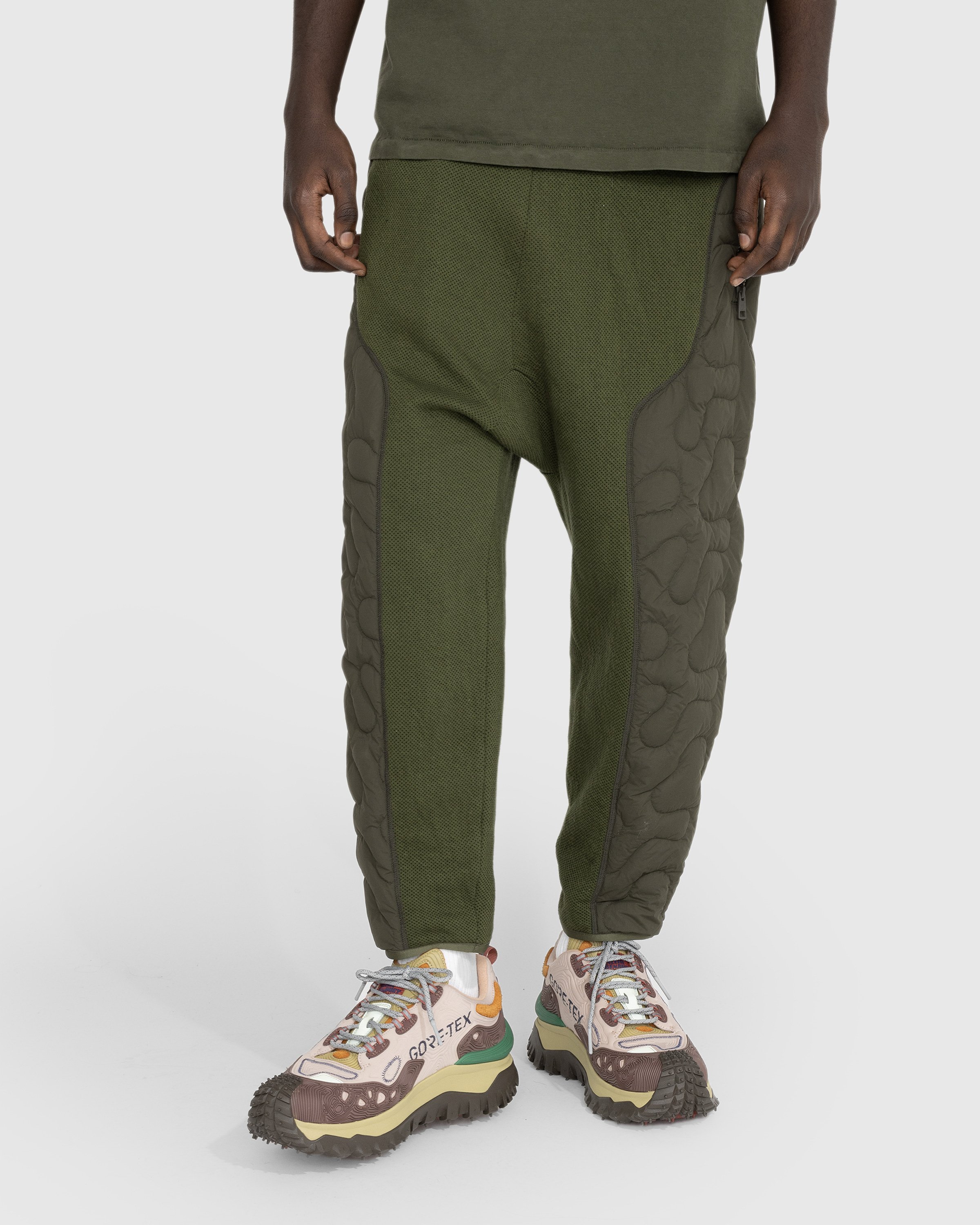 Moncler x Salehe Bembury - Padded Pants Green - Clothing - Green - Image 2