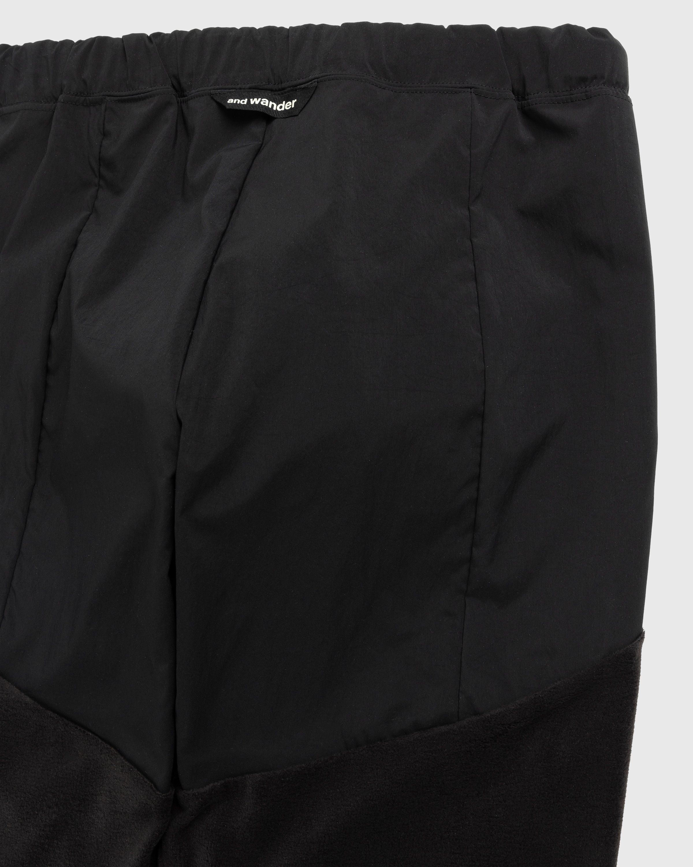 And Wander - Fleece Base Pants Black - Clothing - Black - Image 4