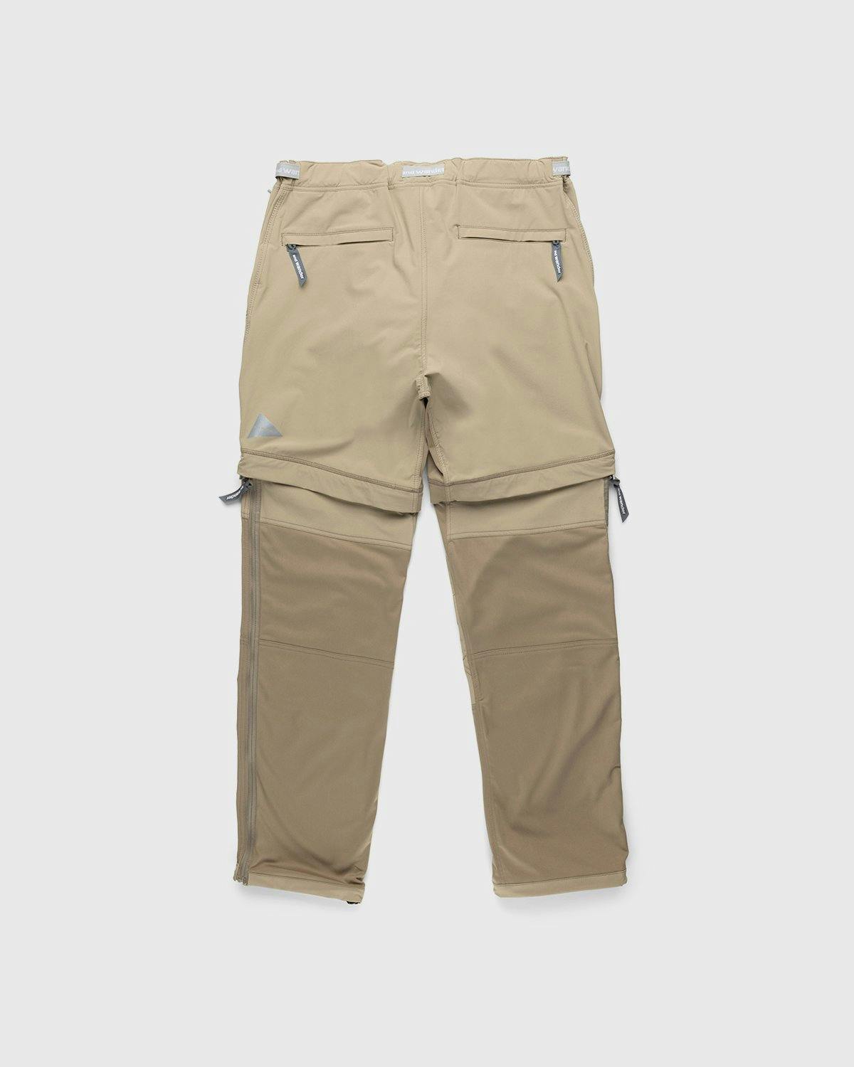 And Wander - Trek 2Way Pants Beige - Clothing - Beige - Image 2