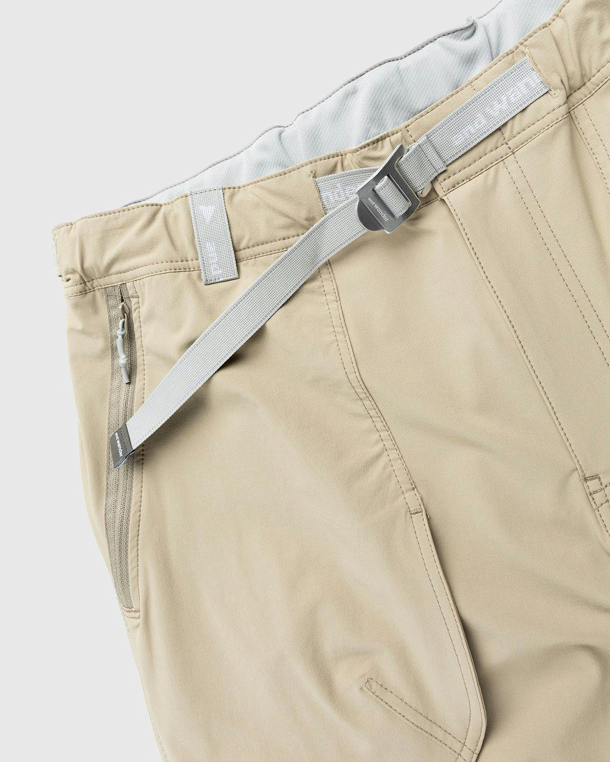 And Wander - Trek 2Way Pants Beige - Clothing - Beige - Image 4