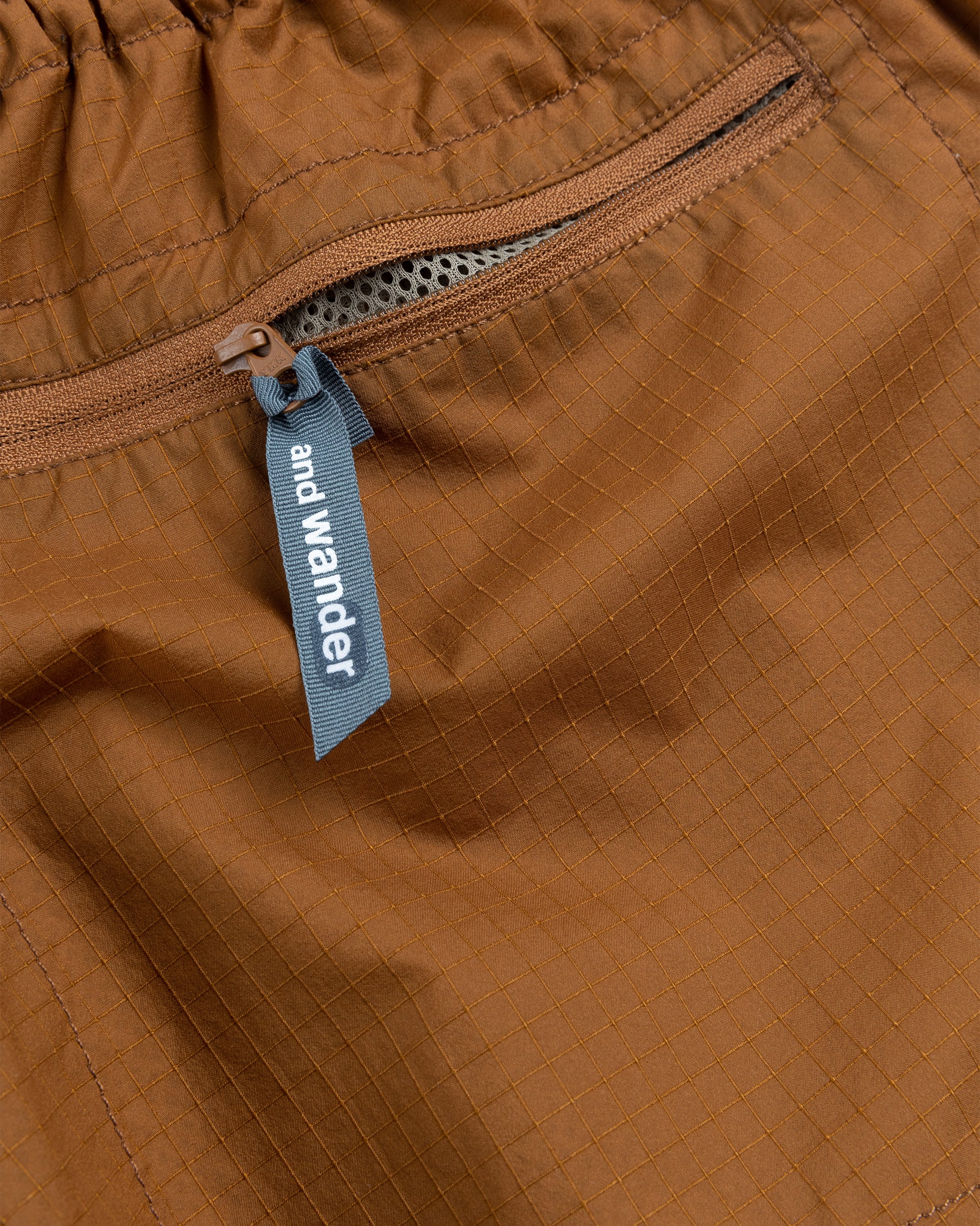 And Wander - Breath Ripstop Light Pants Brown - Clothing - Brown - Image 4