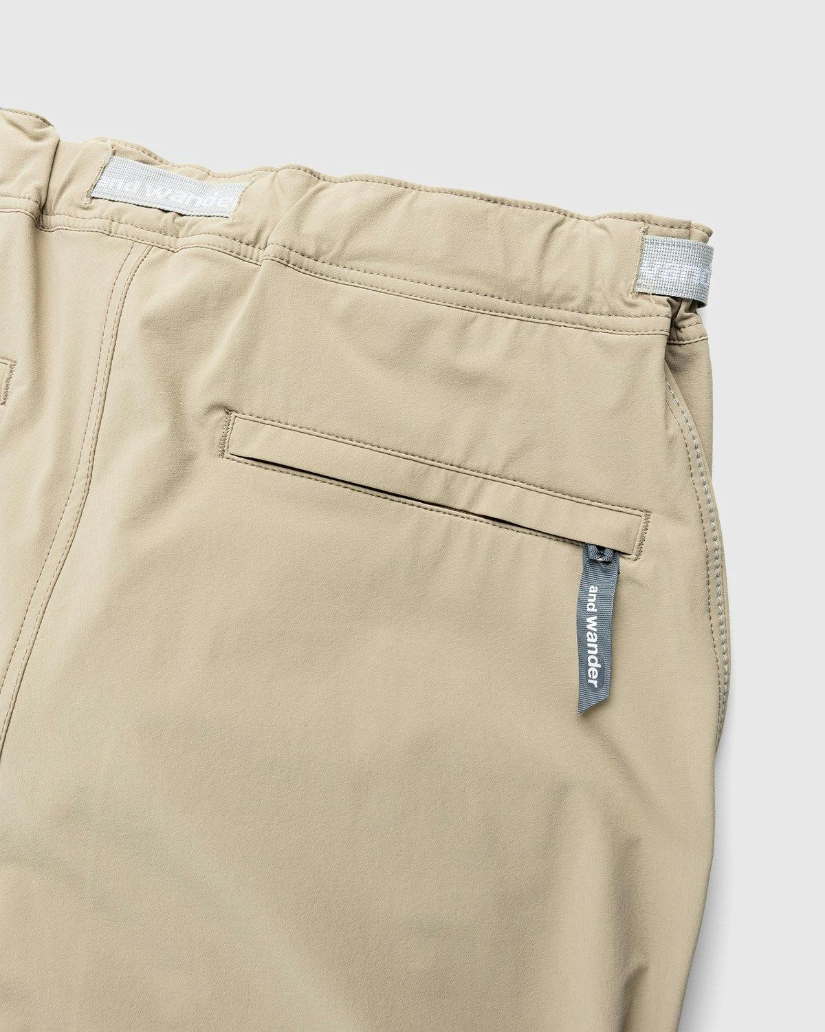 And Wander - Trek 2Way Pants Beige - Clothing - Beige - Image 5