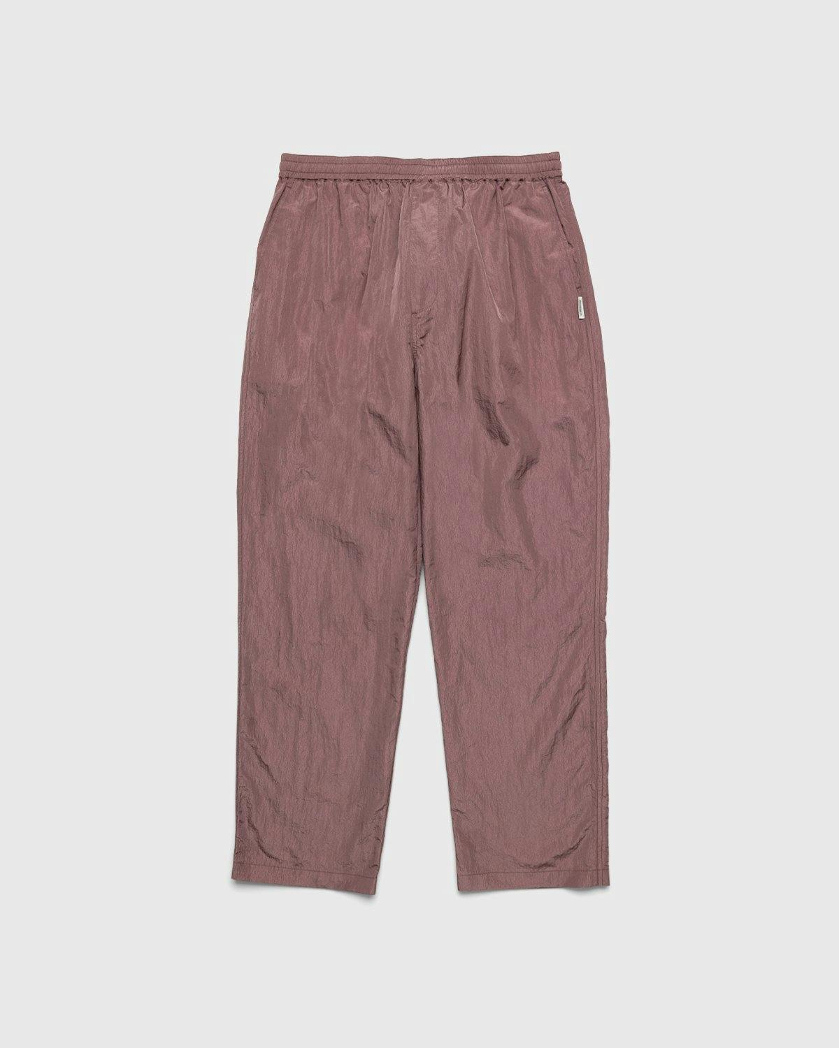 Highsnobiety - Crepe Nylon Elastic Pants Rose Gold - Clothing - Pink - Image 1