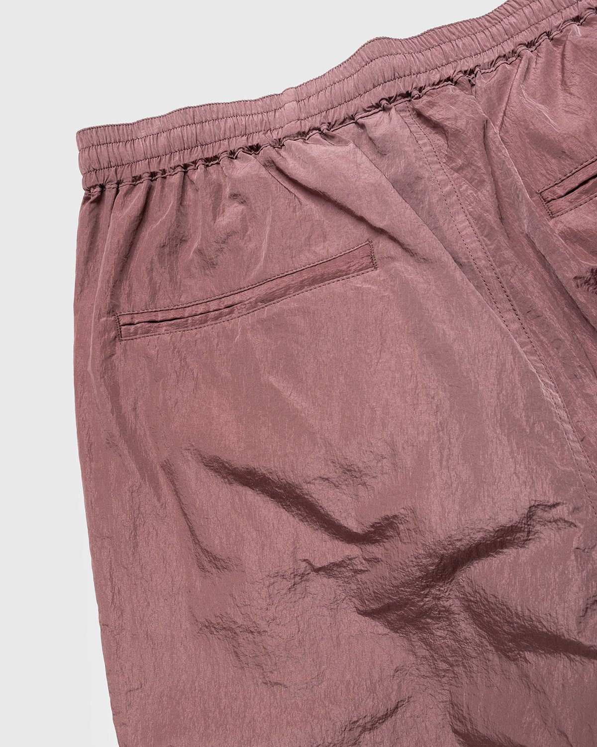 Highsnobiety - Crepe Nylon Elastic Pants Rose Gold - Clothing - Pink - Image 3