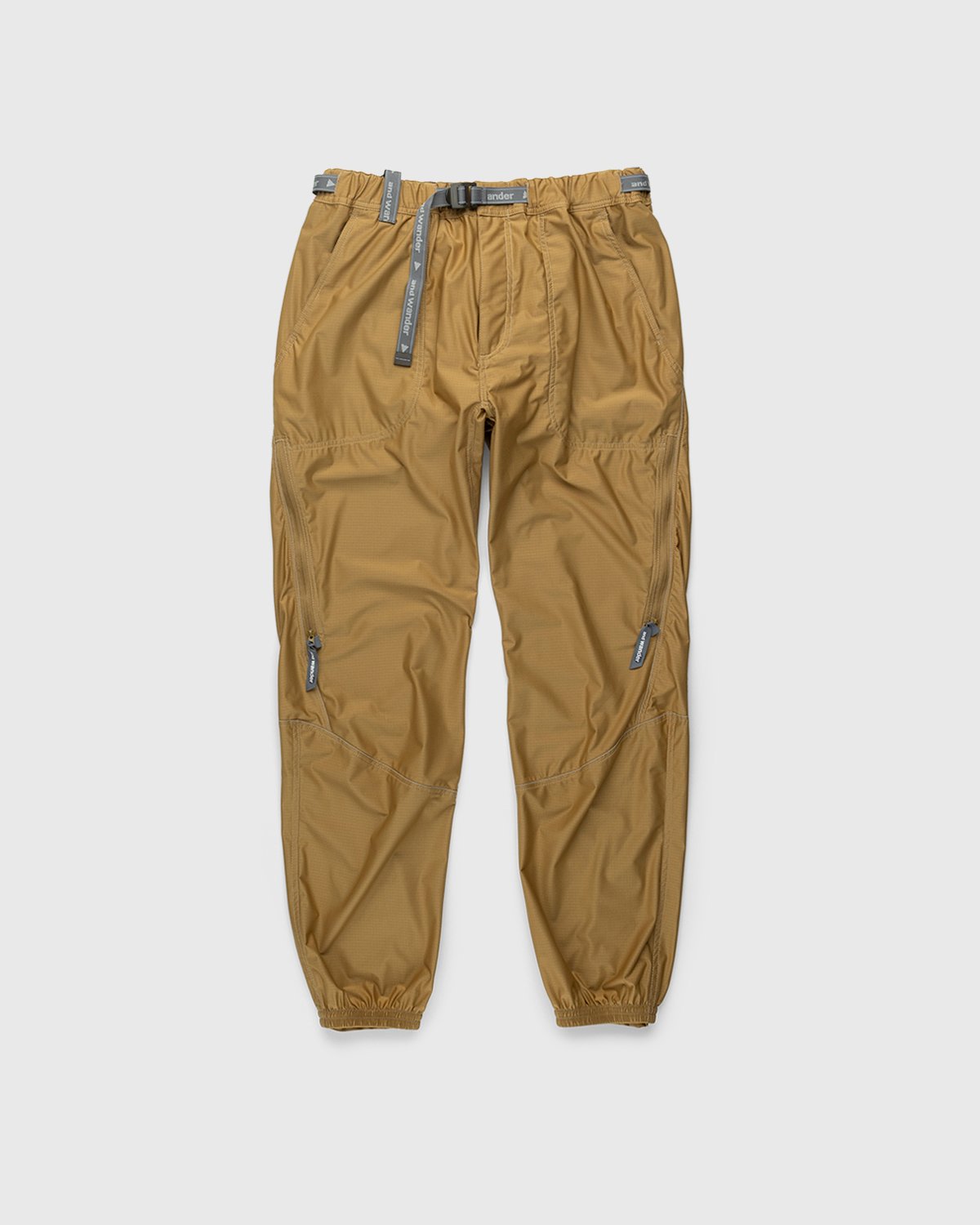 And Wander - Raschel Rip Pants Beige - Clothing - Beige - Image 1