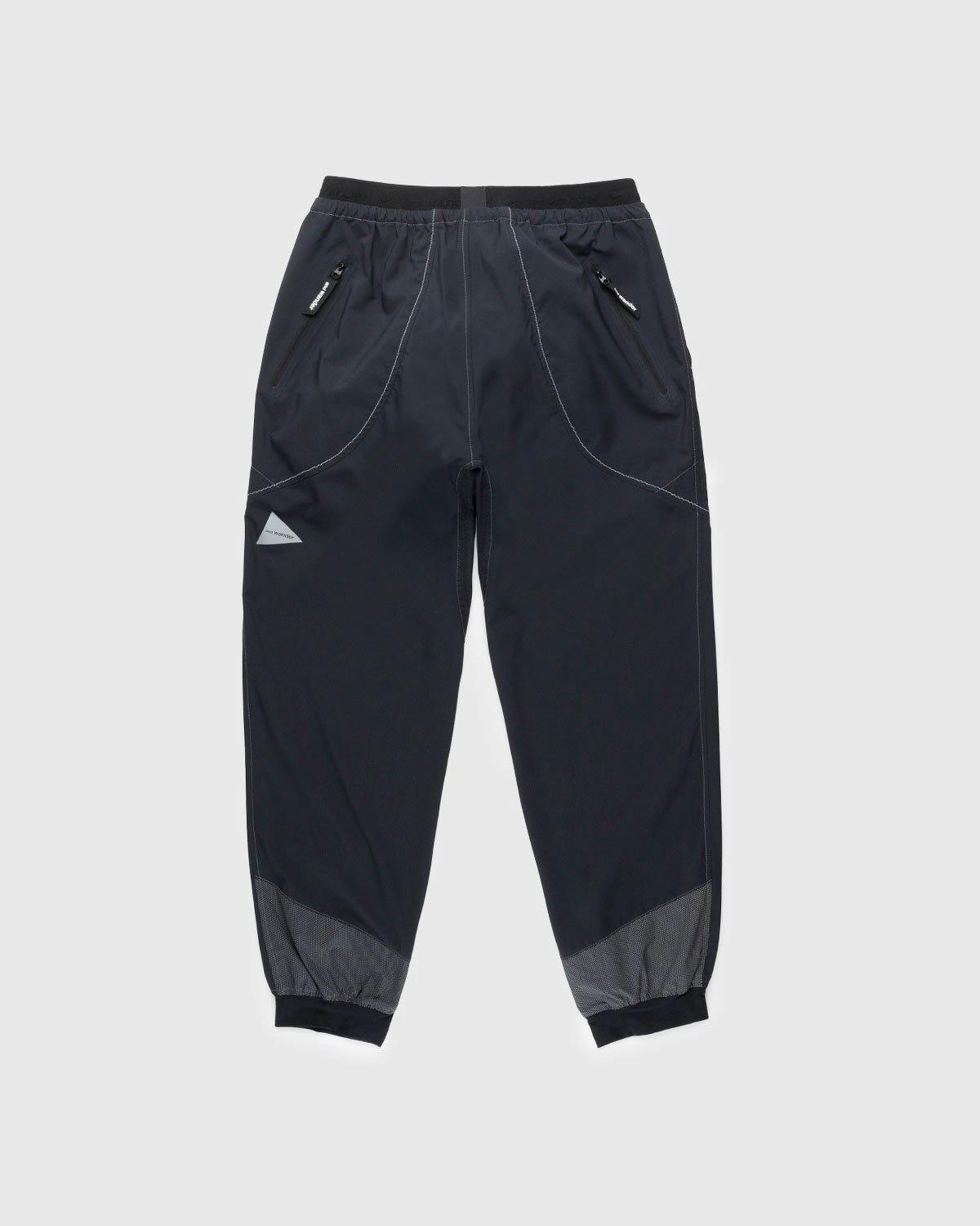 And Wander - Light Rip Pants Navy - Clothing - Blue - Image 2