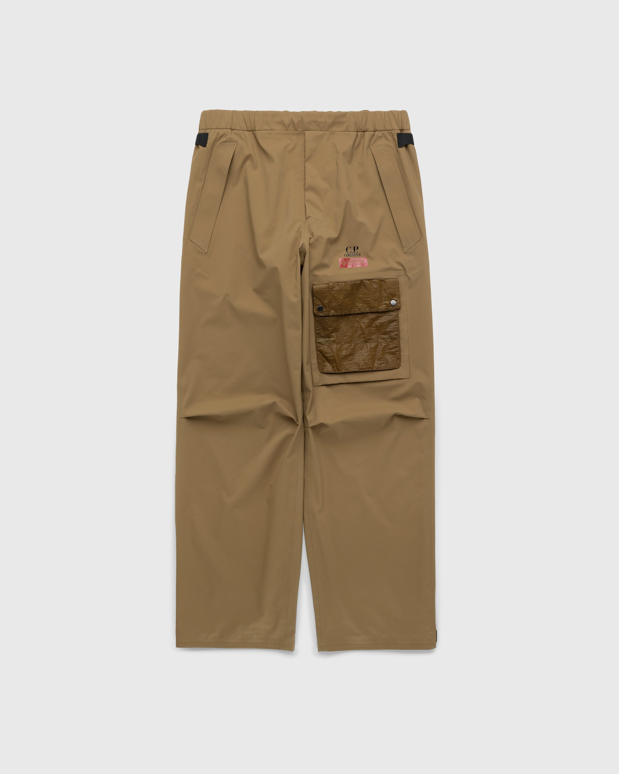 C.P. Company - Gore-Tex 3L Infinium Mixed Pants Brown - Clothing - Brown - Image 1