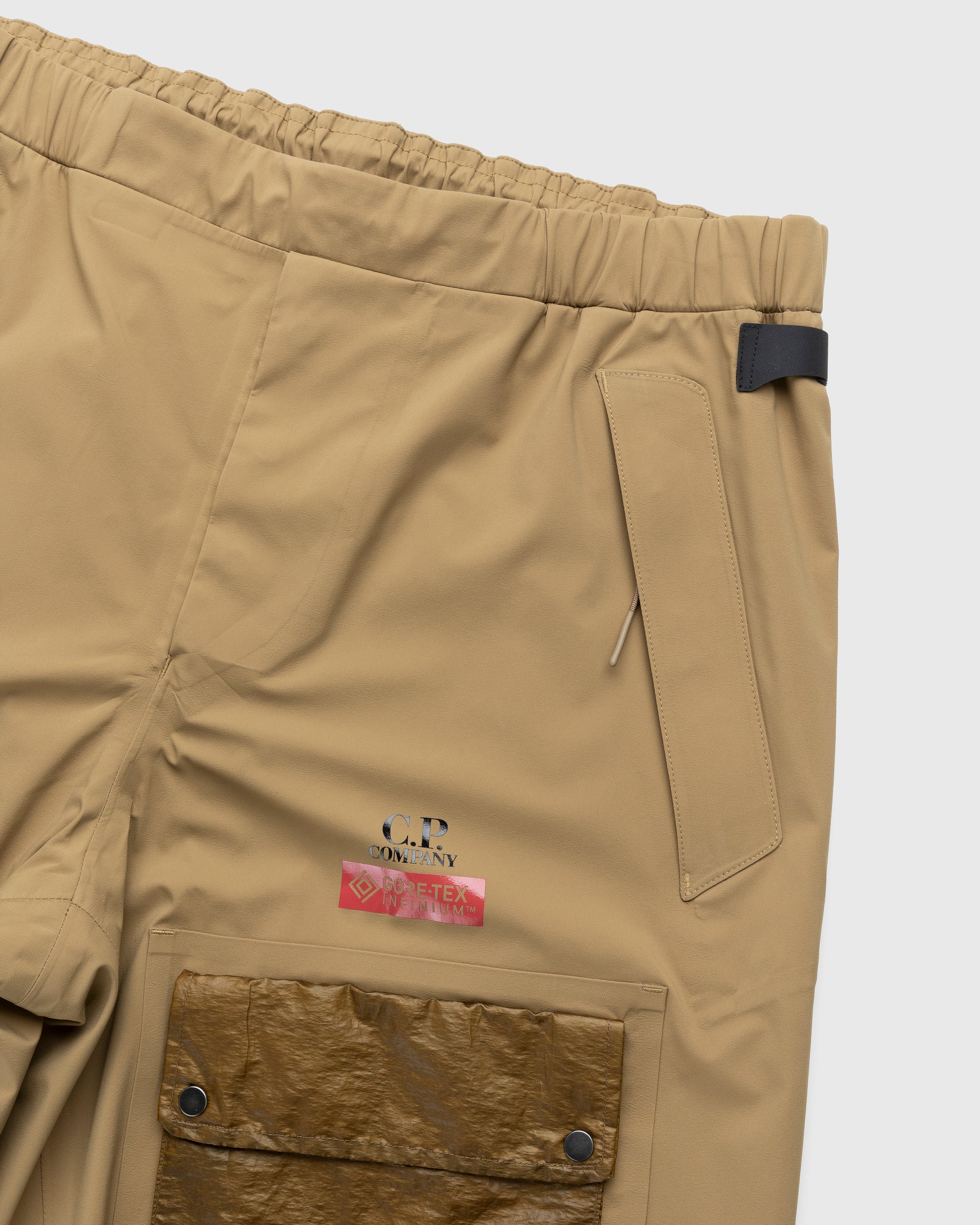C.P. Company - Gore-Tex 3L Infinium Mixed Pants Brown - Clothing - Brown - Image 4