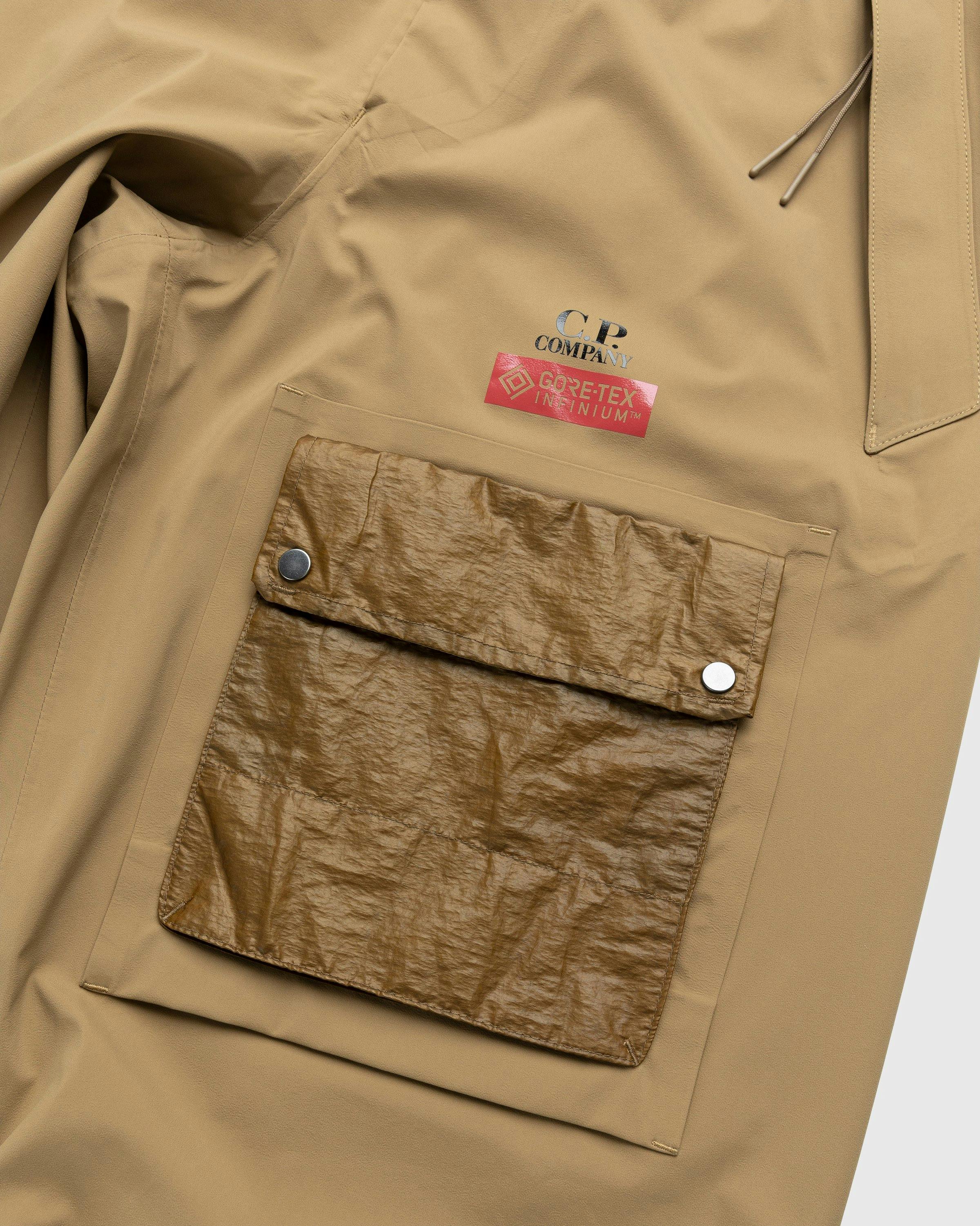 C.P. Company - Gore-Tex 3L Infinium Mixed Pants Brown - Clothing - Brown - Image 6