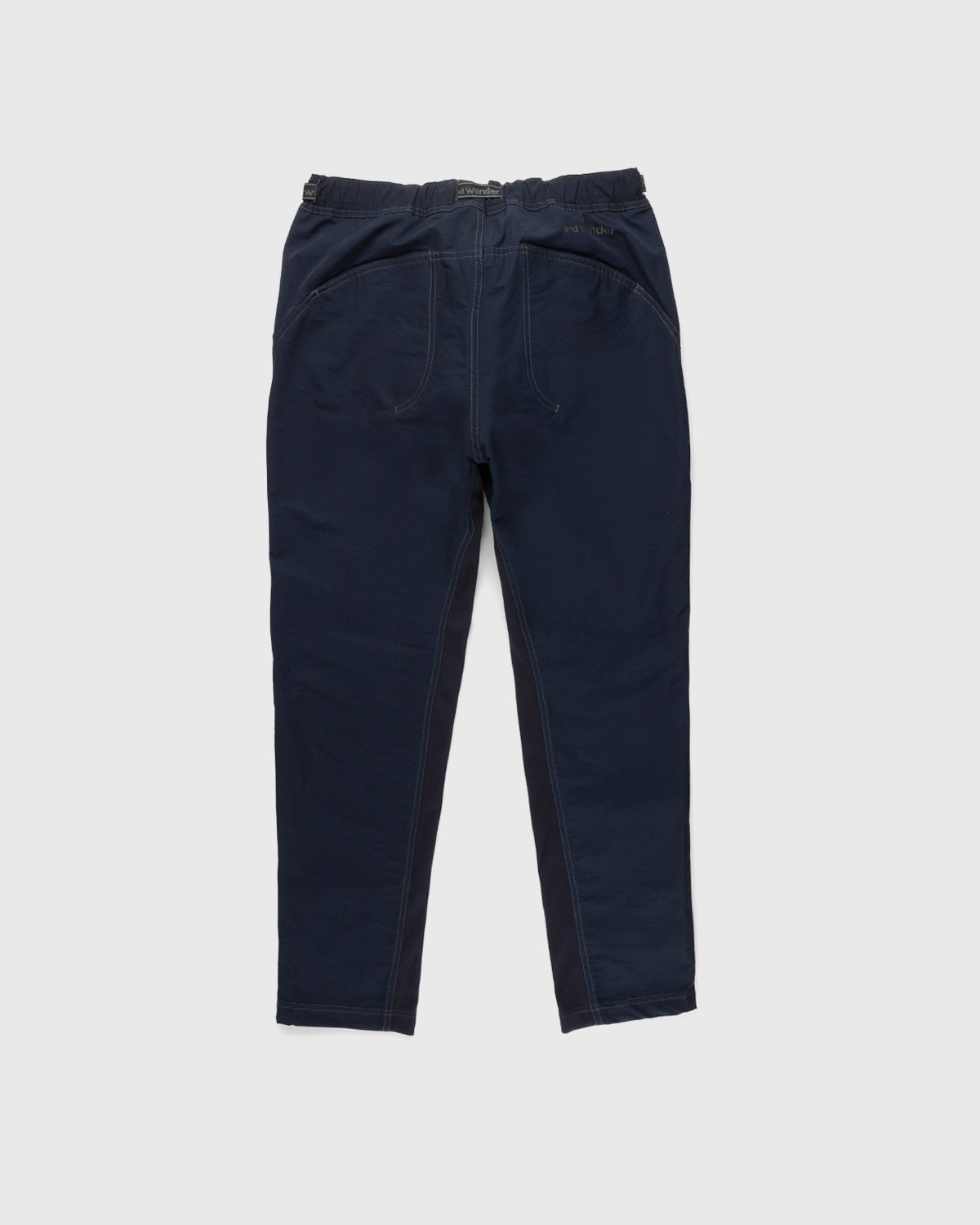 And Wander - 60/40 Cloth Rib Pants Navy - Clothing - Blue - Image 2