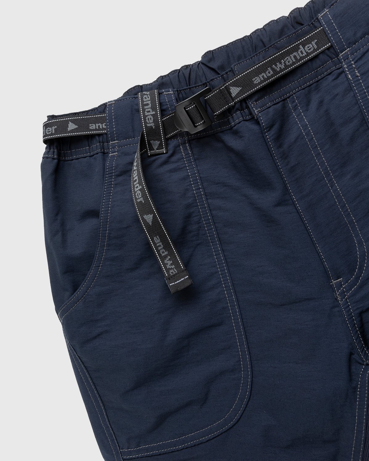 And Wander - 60/40 Cloth Rib Pants Navy - Clothing - Blue - Image 5