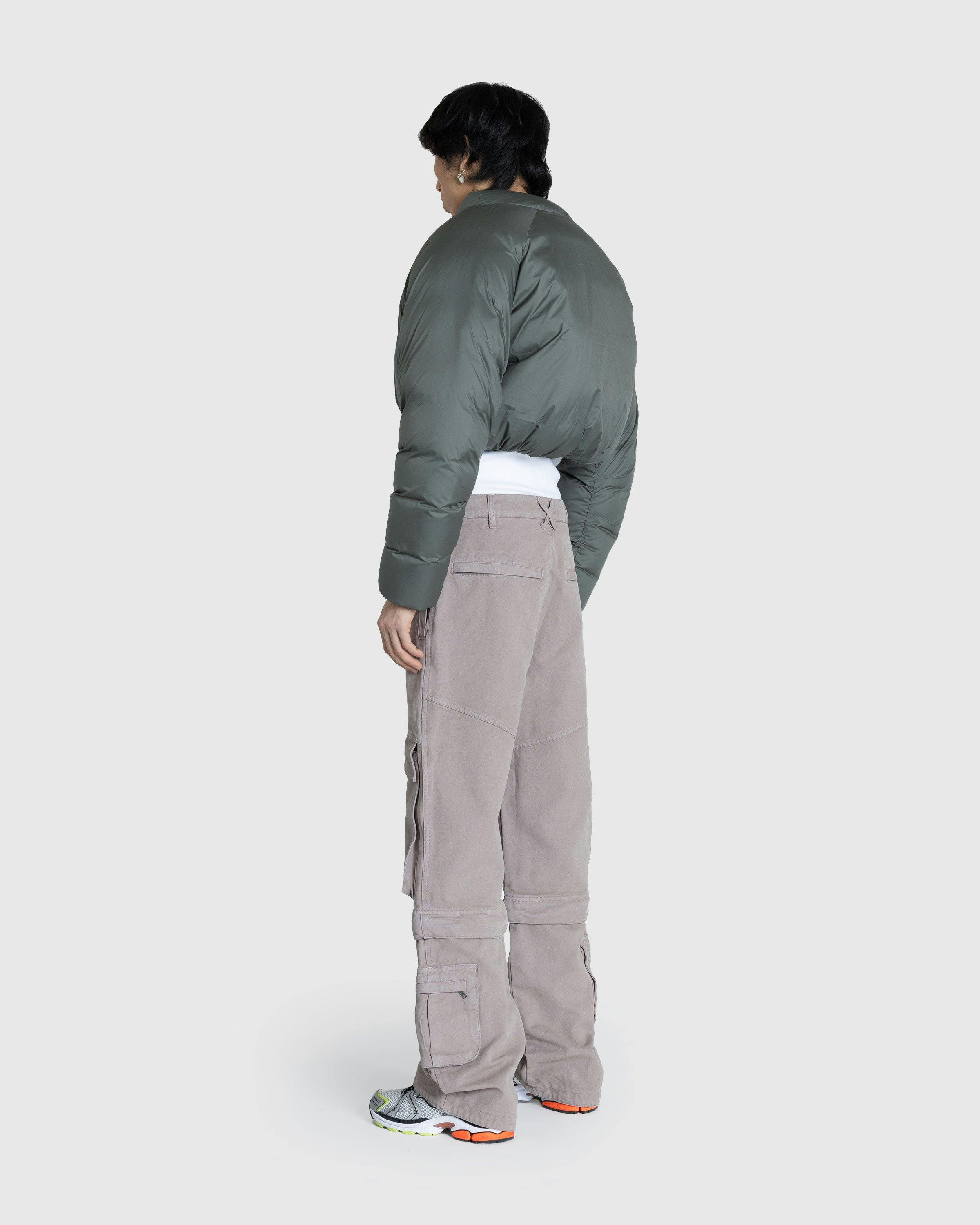 Entire Studios - Cropped Pillow Bomber Moss - Clothing - Green - Image 4