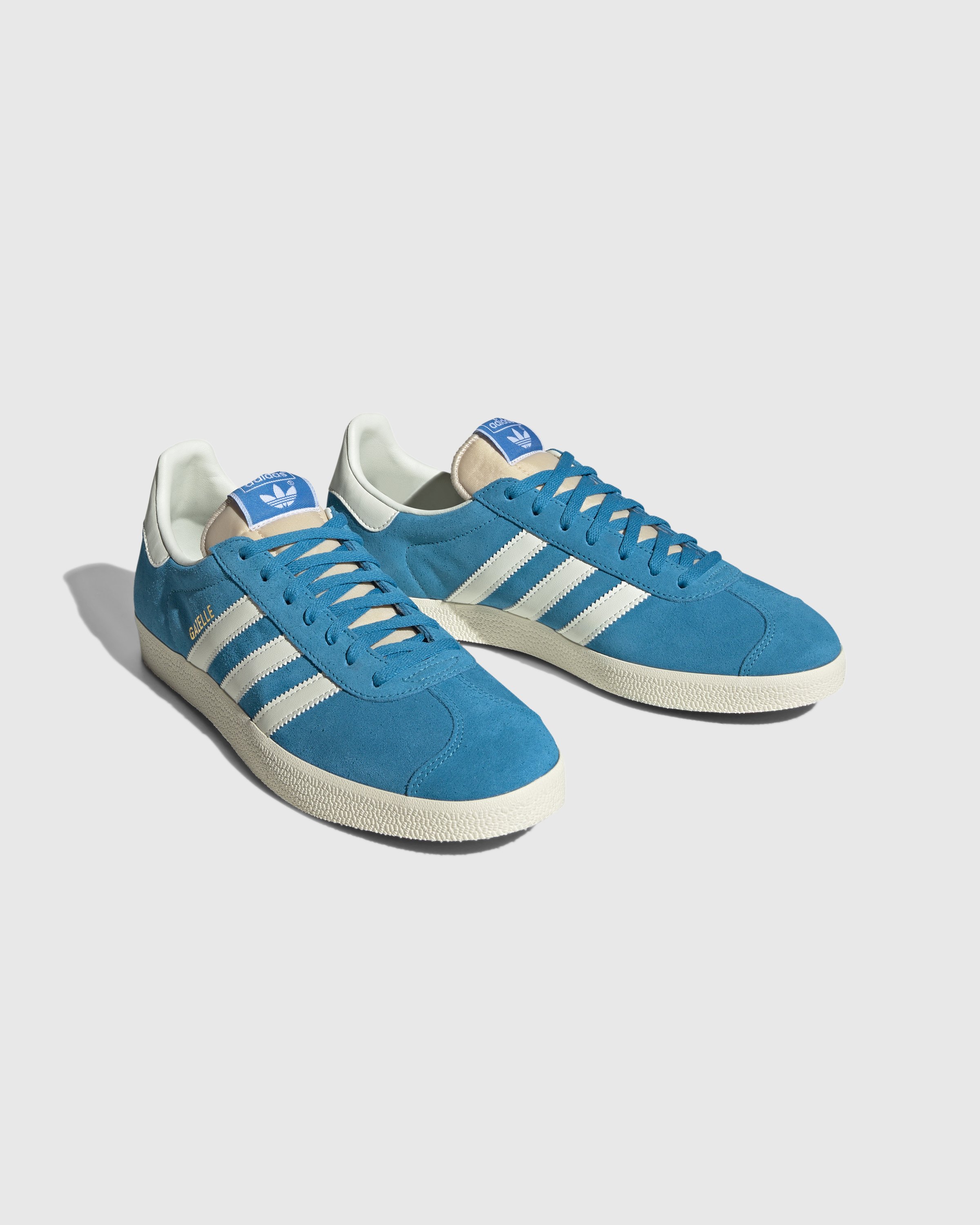 Adidas - Gazelle Aqua/White - Footwear - Blue - Image 3