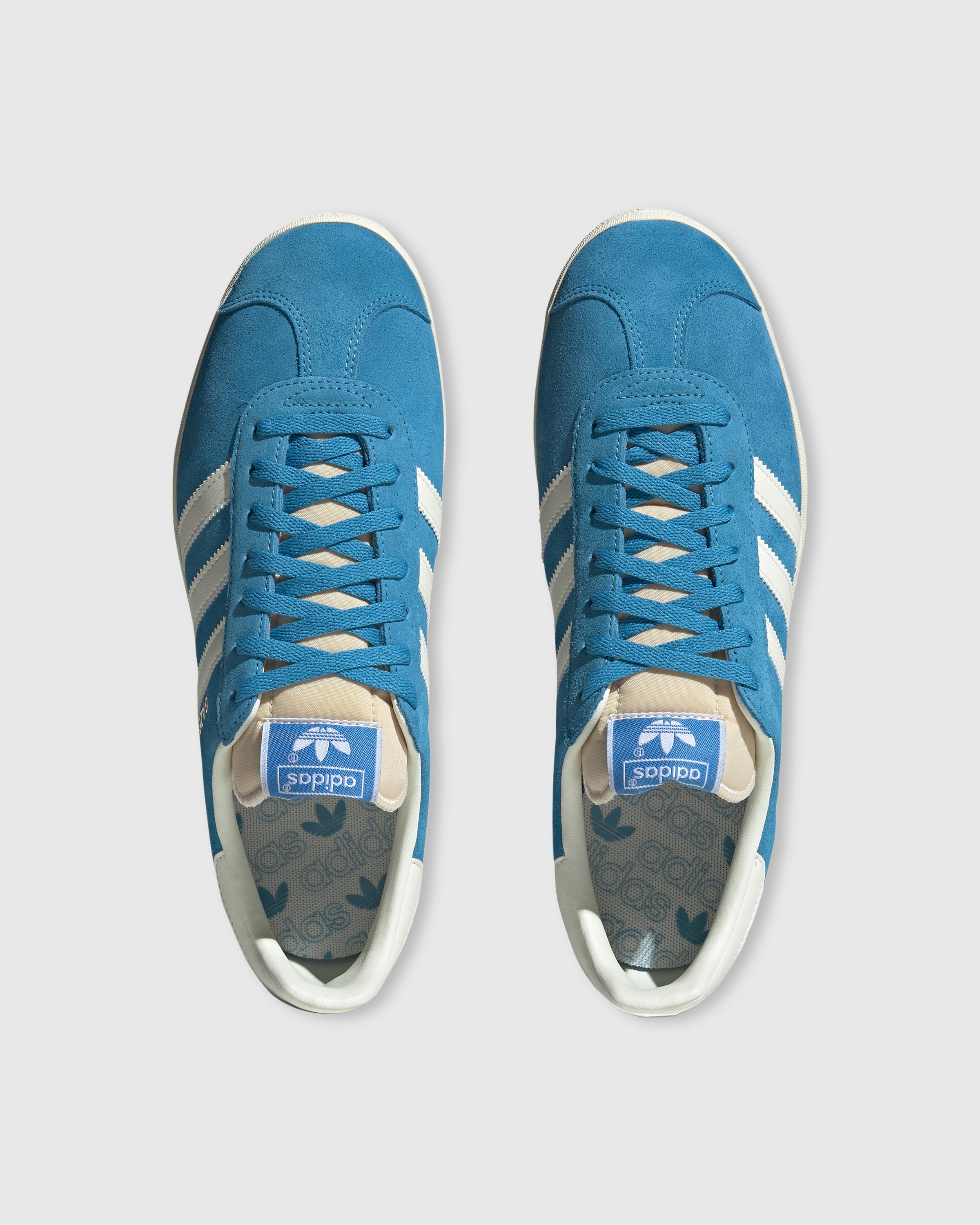 Adidas - Gazelle Aqua/White - Footwear - Blue - Image 5