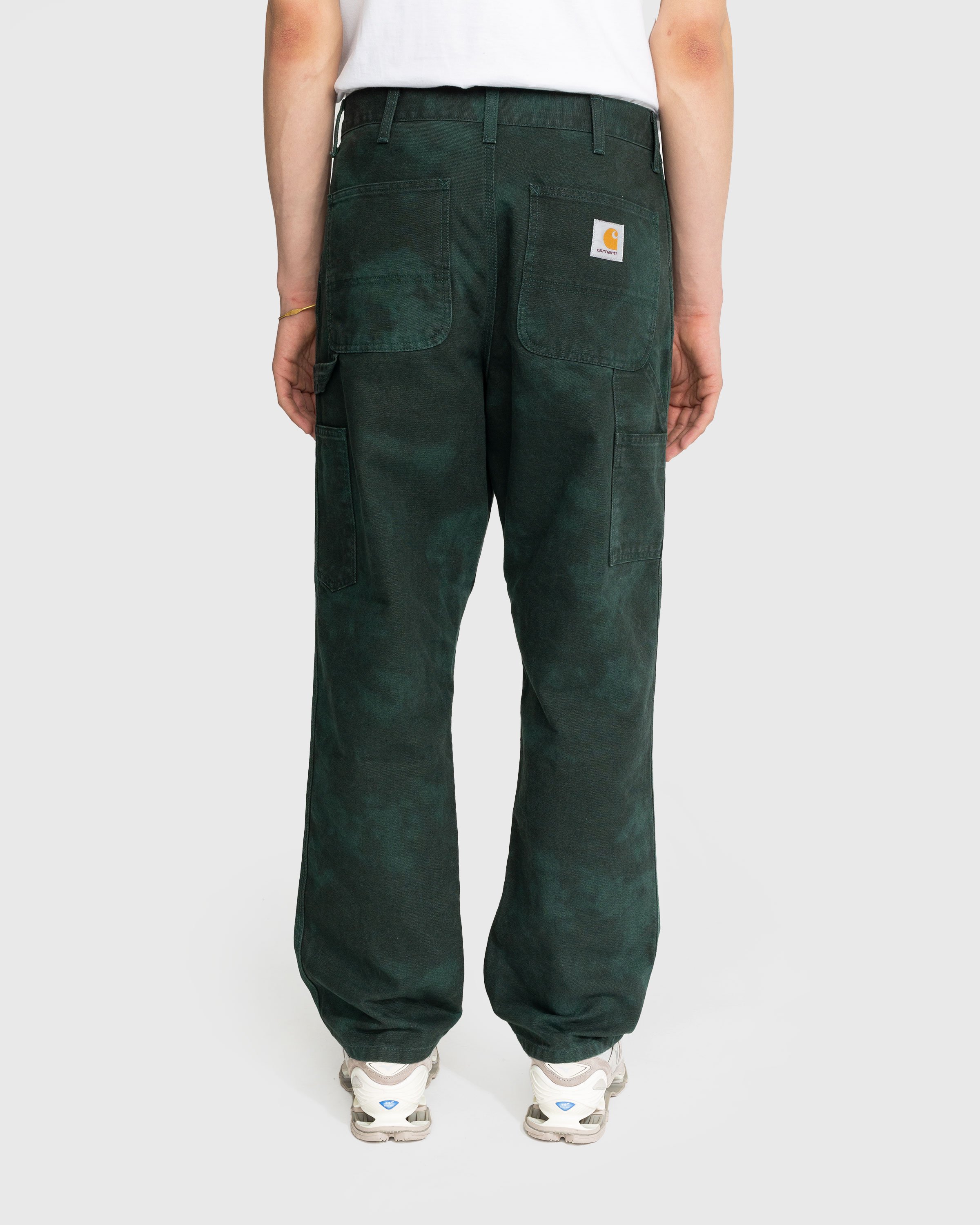 Carhartt WIP - Single Knee Chromo Pant Green - Clothing - Green - Image 3