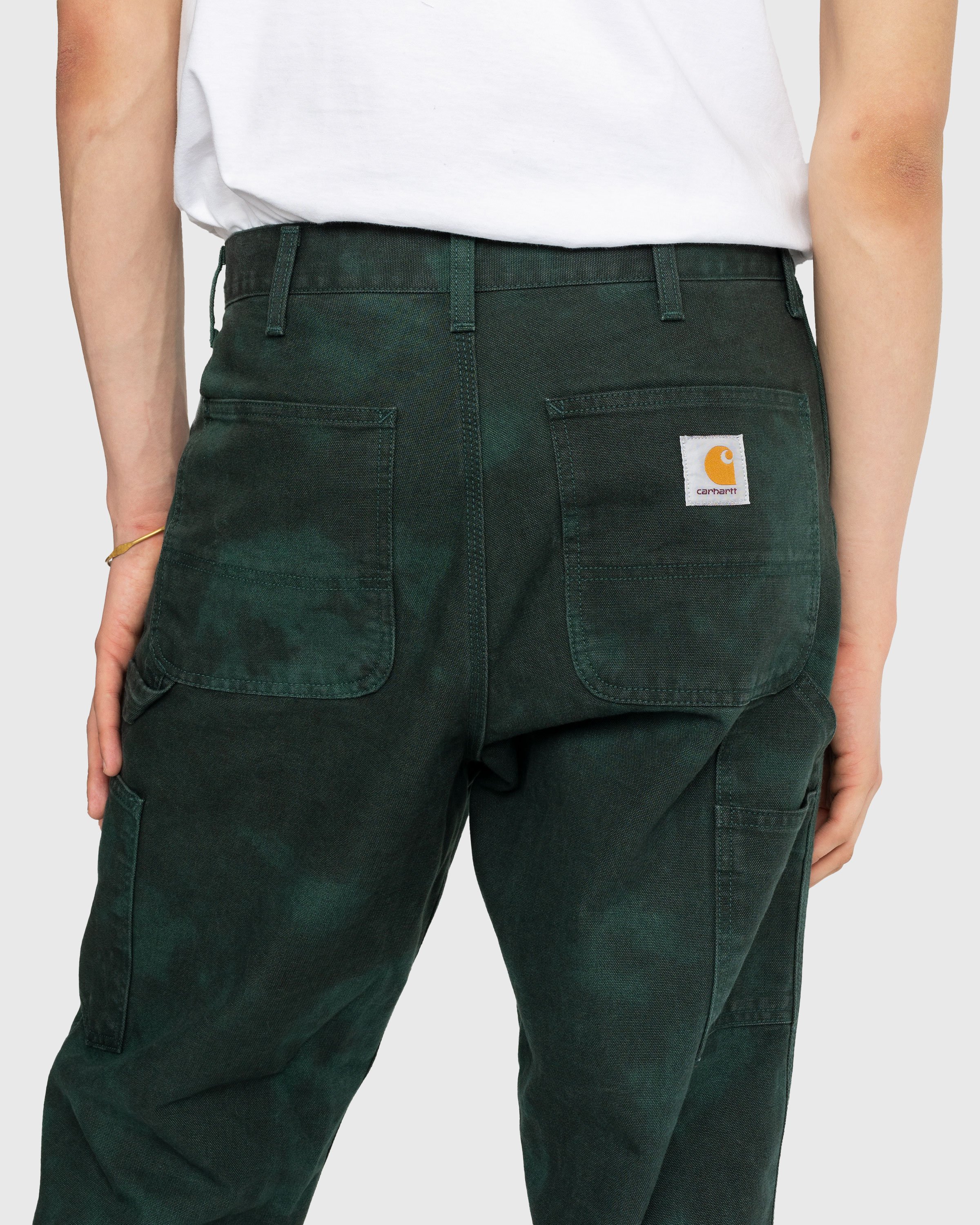 Carhartt WIP - Single Knee Chromo Pant Green - Clothing - Green - Image 5