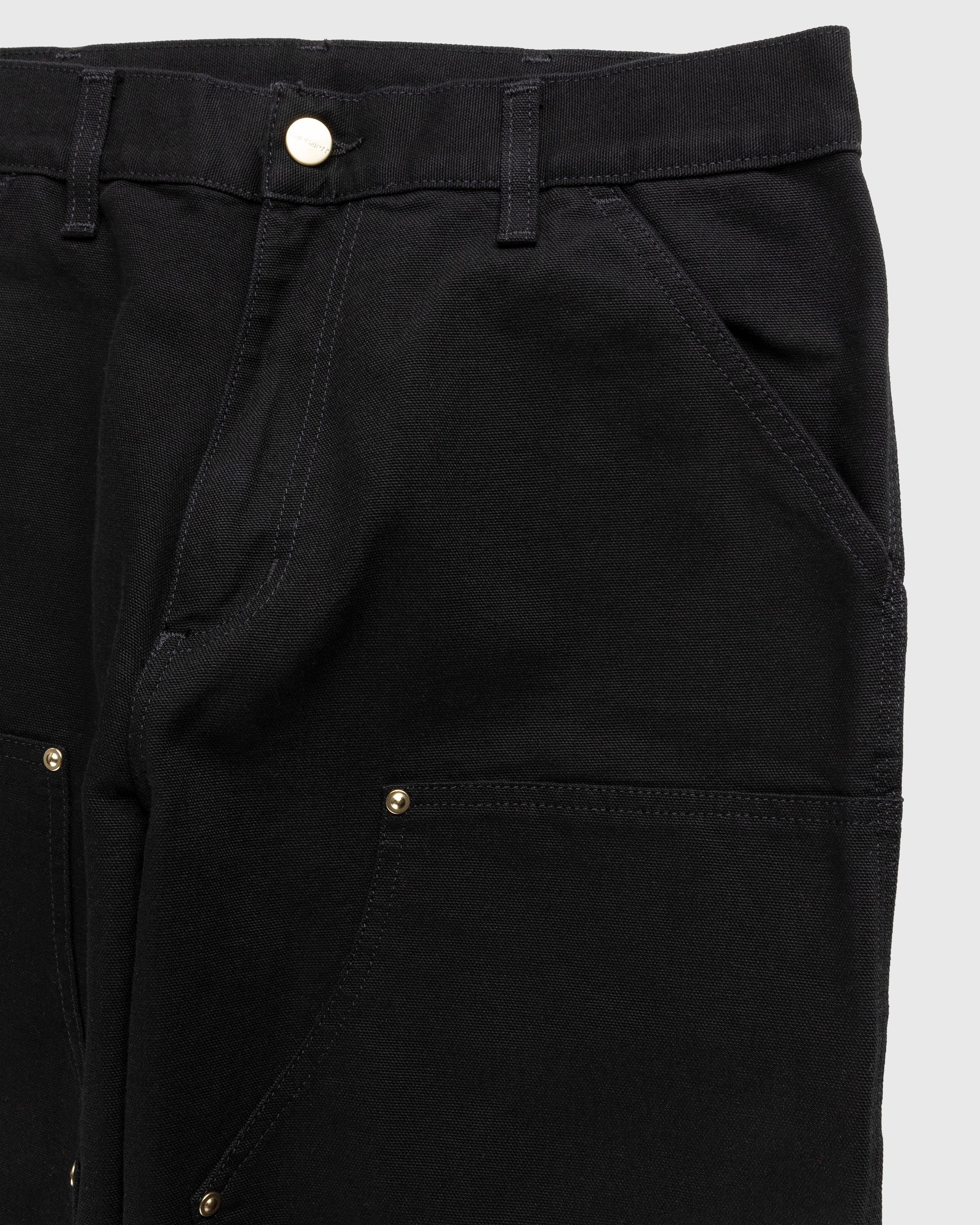 Carhartt WIP - Double Knee Pant Black - Clothing - Black - Image 3