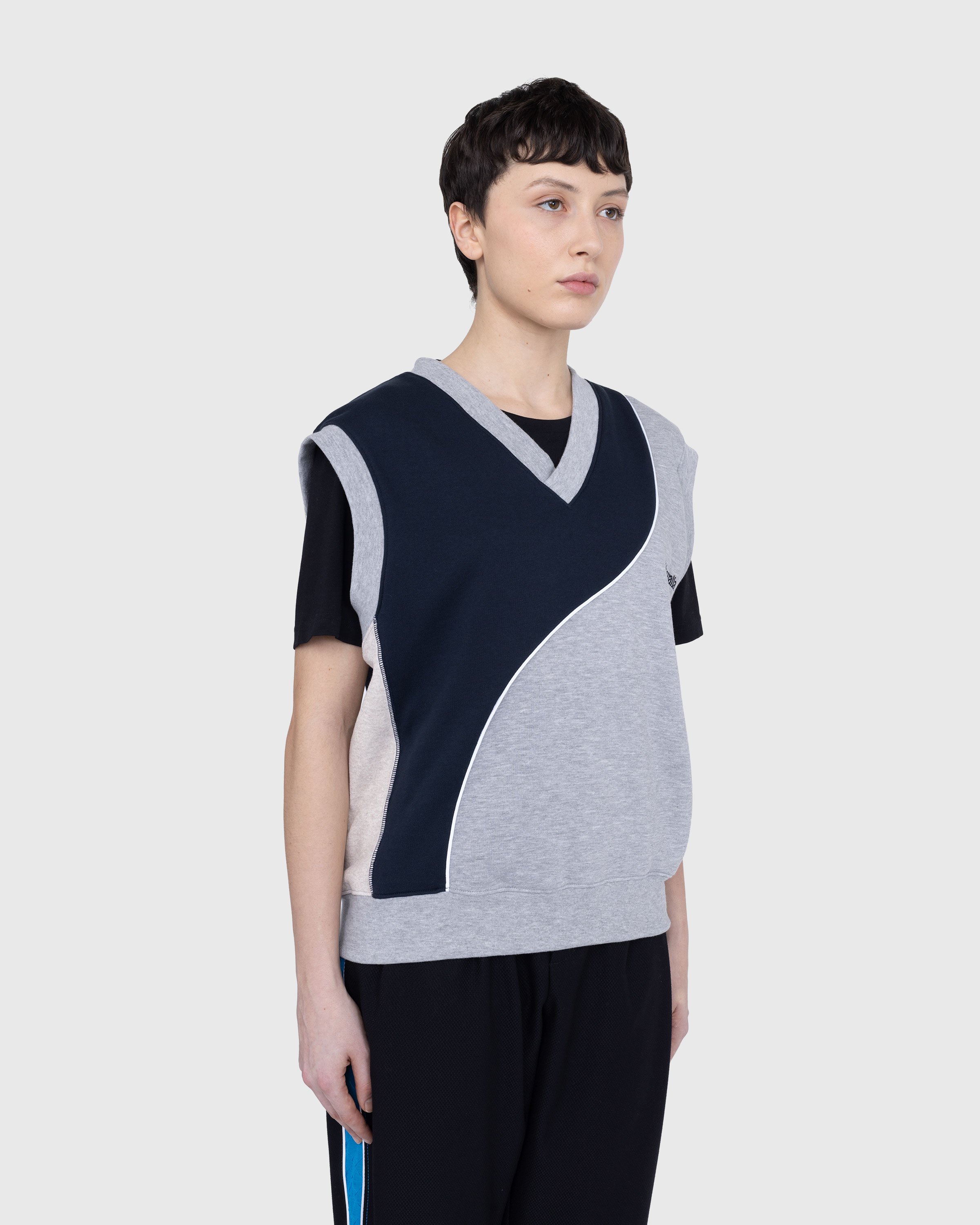 Ahluwalia - Mae Sweatervest - Clothing - Grey - Image 4