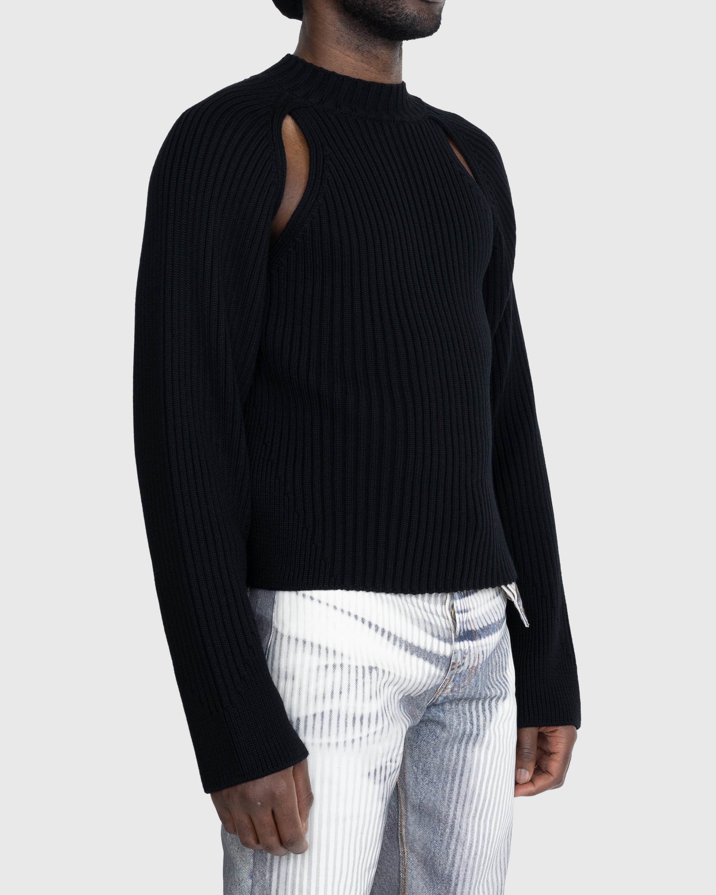 Jean Paul Gaultier - Oversized Sweater - Clothing - Black - Image 4