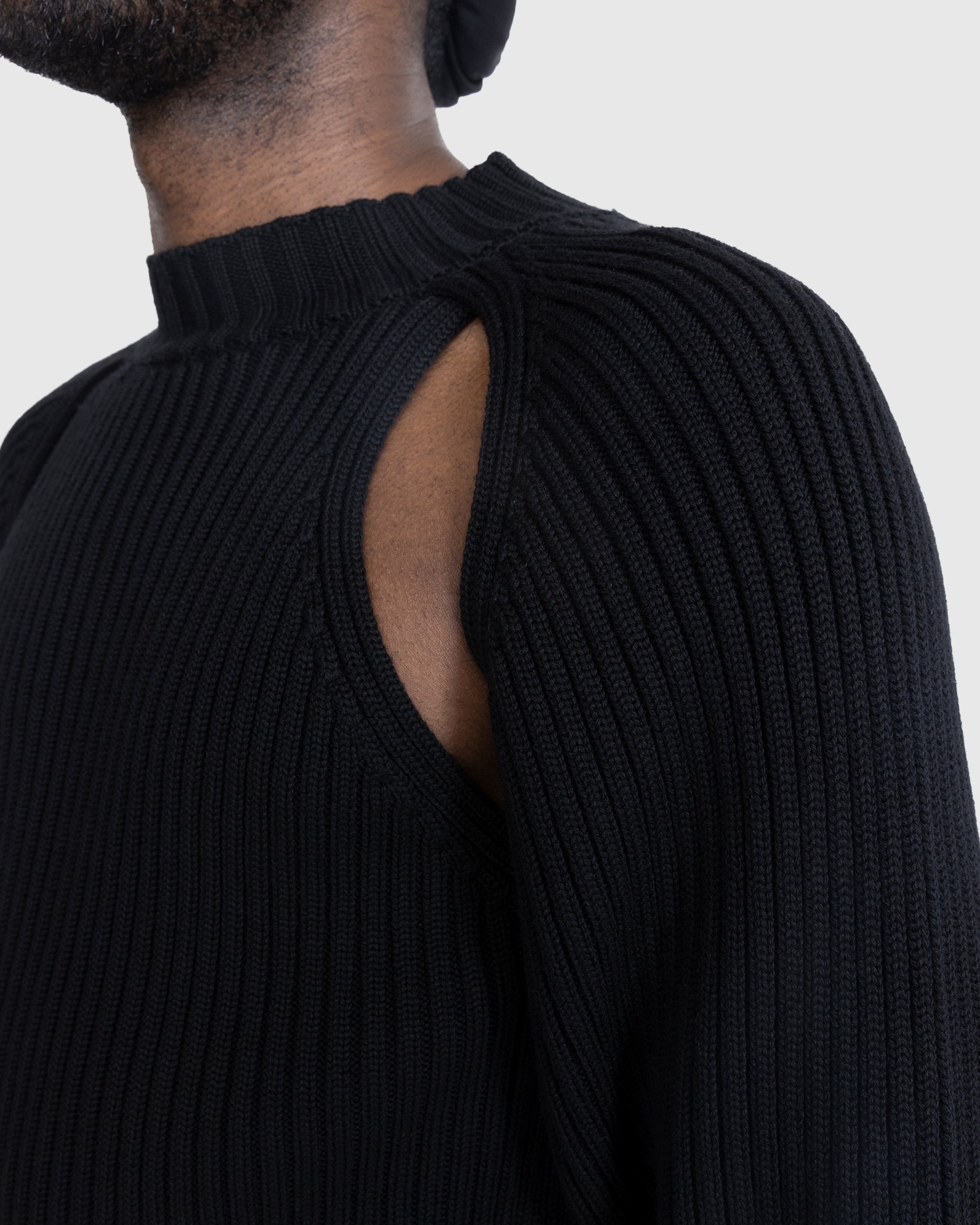 Jean Paul Gaultier - Oversized Sweater - Clothing - Black - Image 5