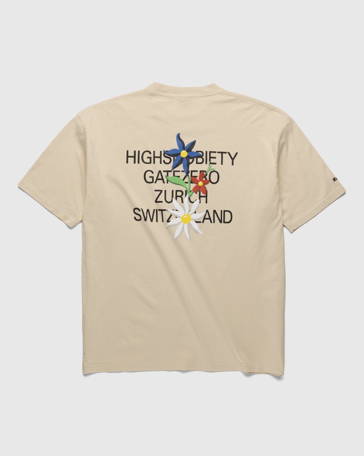 Highsnobiety - GATEZERO City Series 2 T-Shirt Eggshell - Clothing - White - Image 1