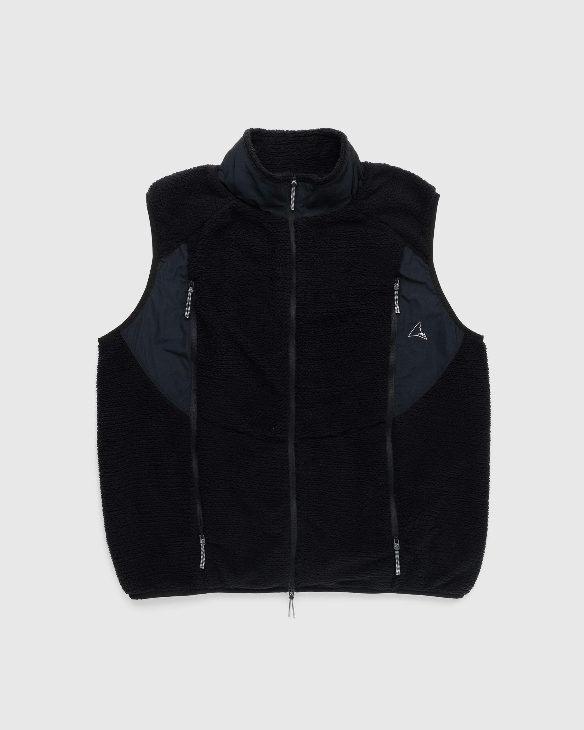 ROA - Polar Fleece Vest Black - Clothing - Black - Image 1