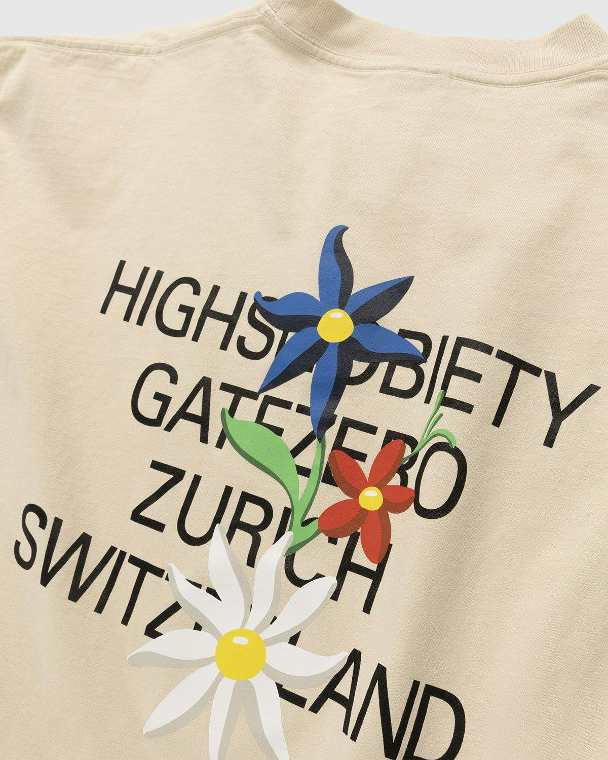Highsnobiety - GATEZERO City Series 2 T-Shirt Eggshell - Clothing - White - Image 4