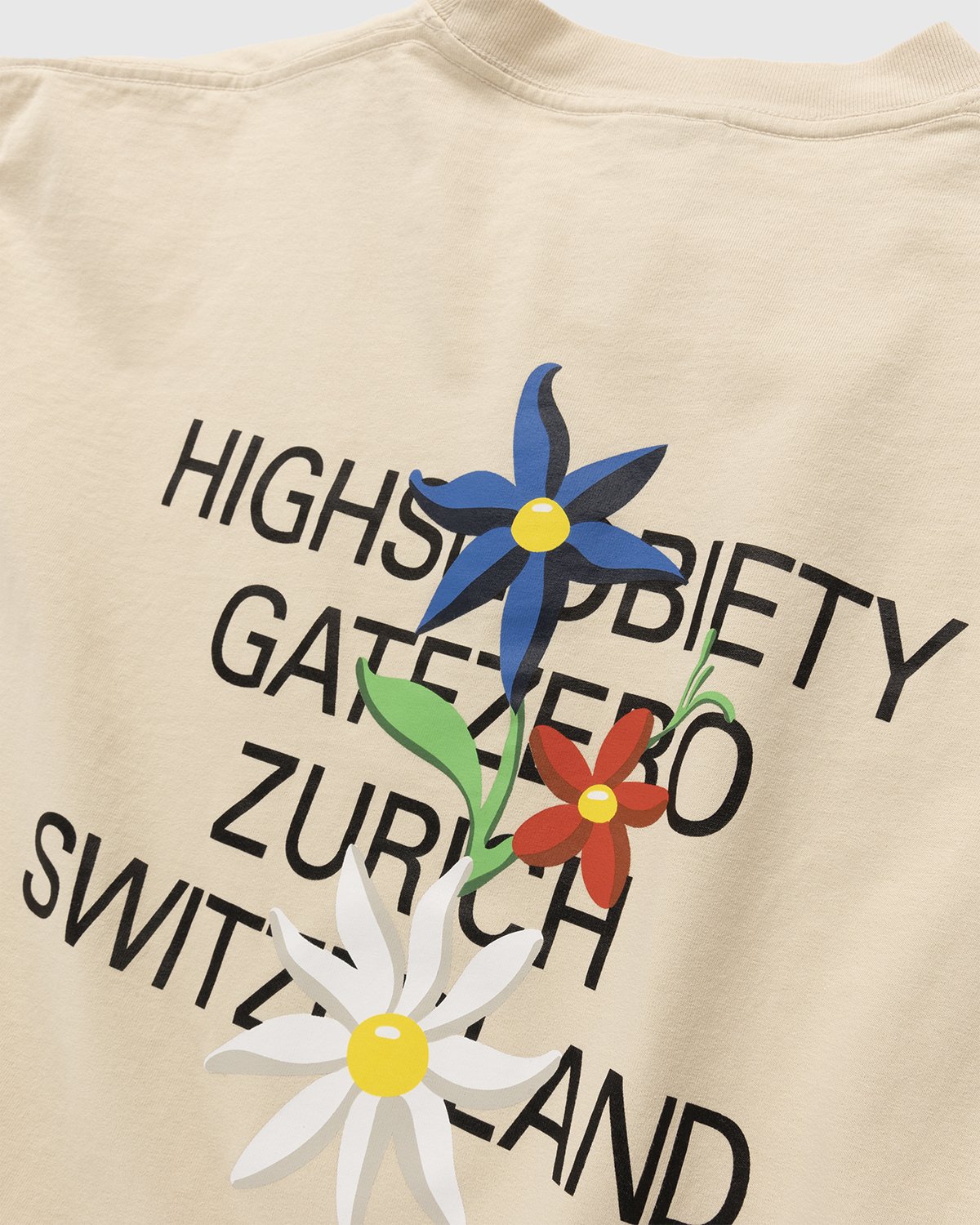 Highsnobiety - GATEZERO City Series 2 T-Shirt Eggshell - Clothing - White - Image 4