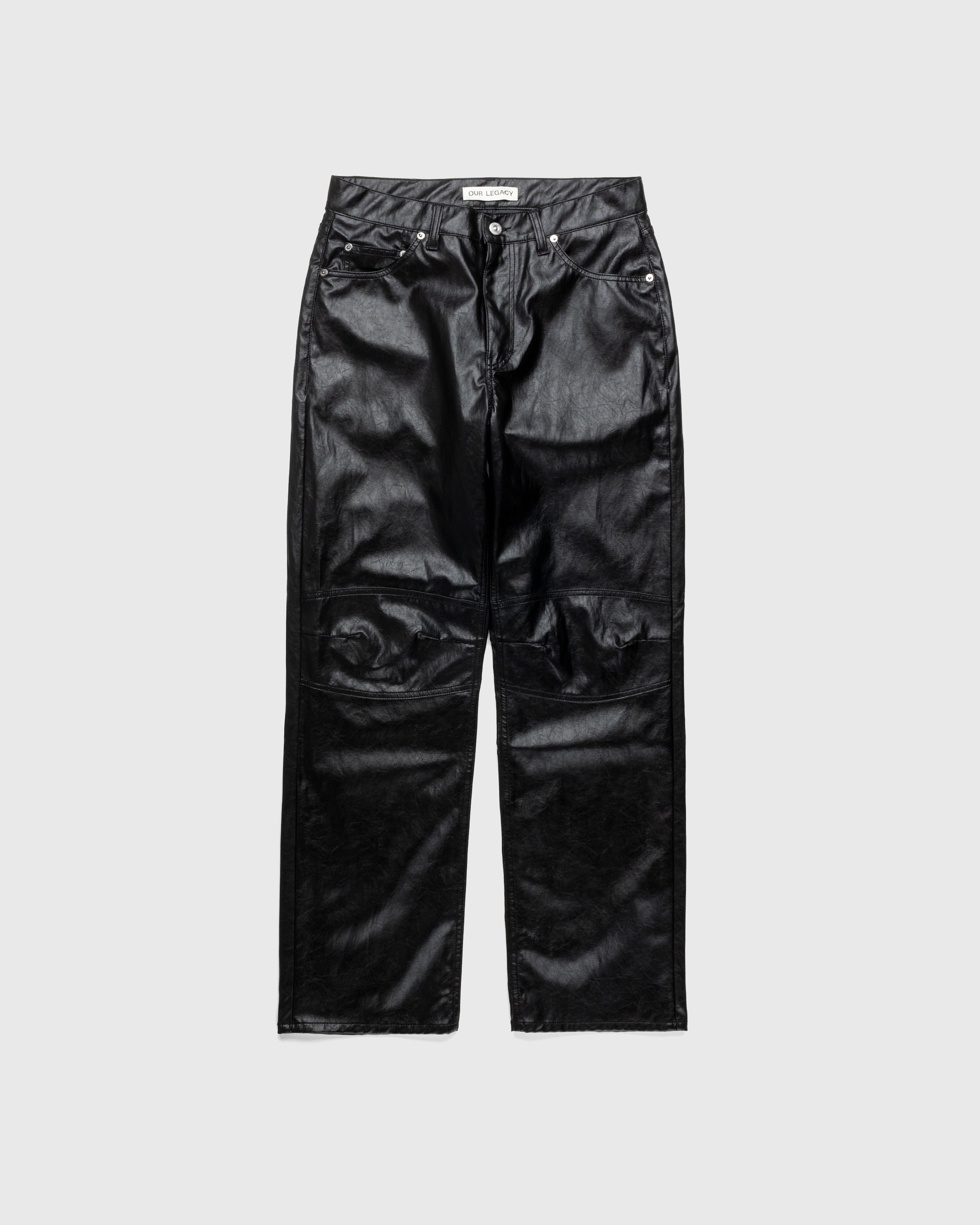 Our Legacy - Formal Moto Cut Trouser Black - Clothing - Black - Image 1
