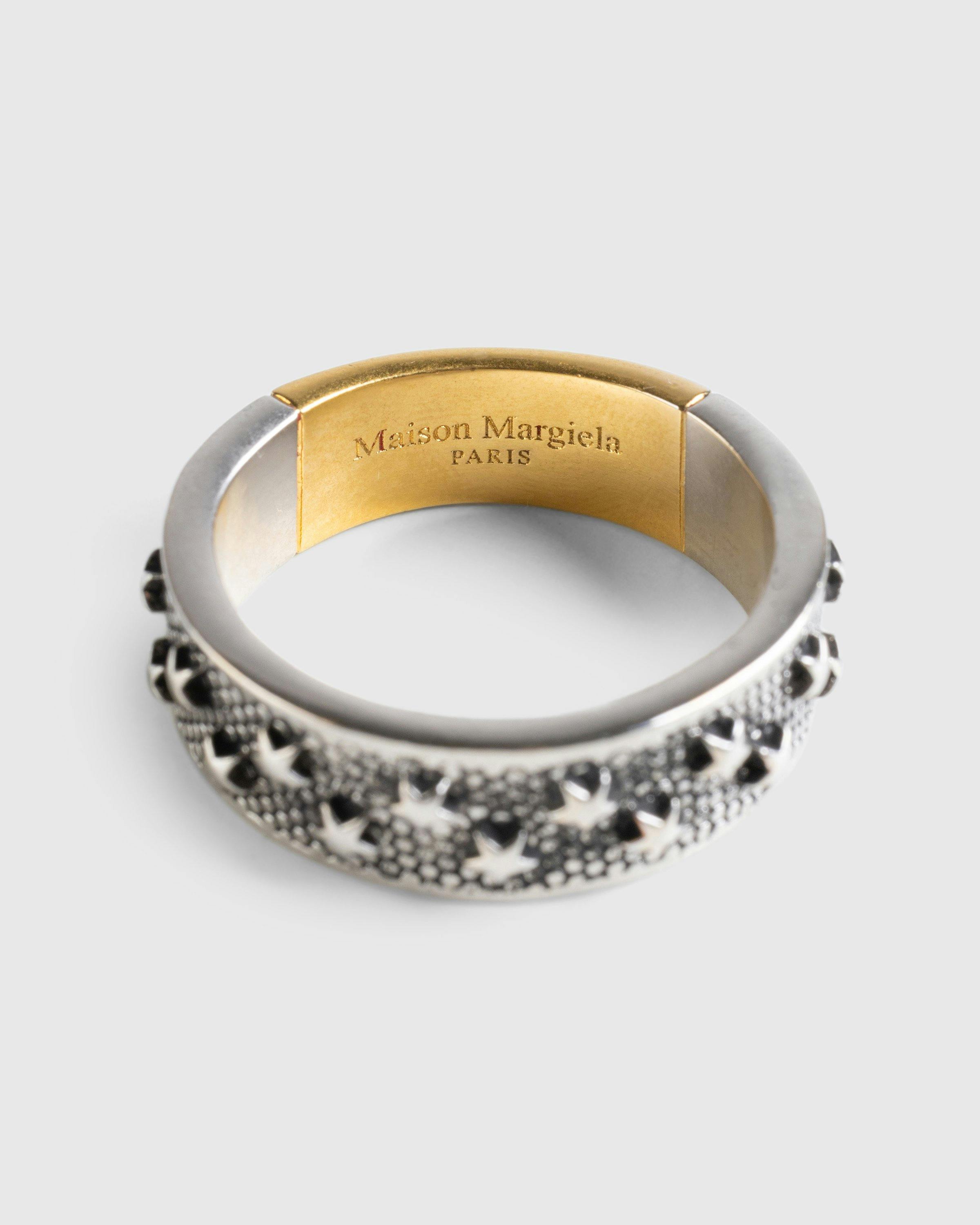 Maison Margiela - RING  Yellow gold plating/palladio burattato - Accessories - Yellow - Image 1