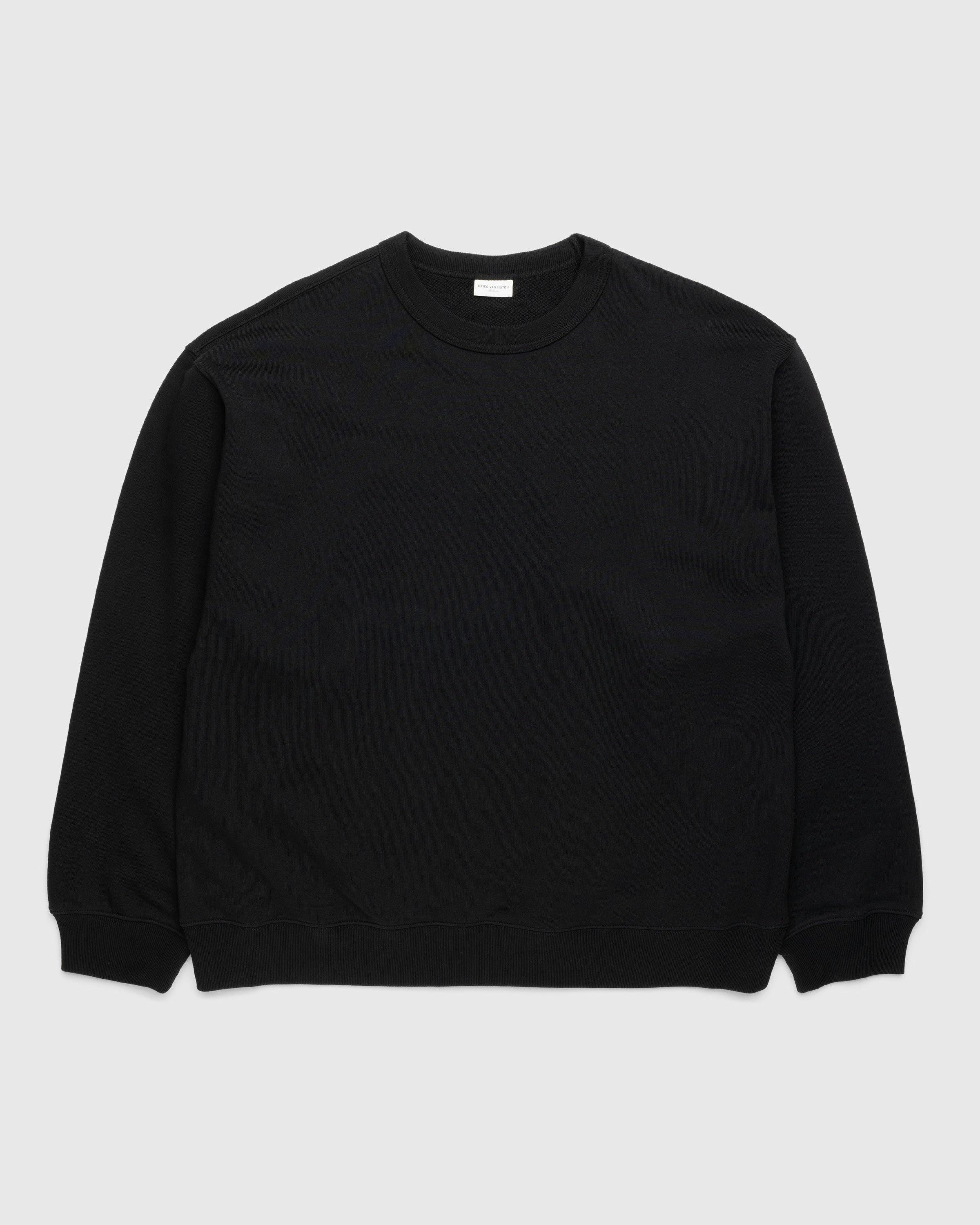 Dries van Noten - Hax Crewneck Black - Clothing - Black - Image 1