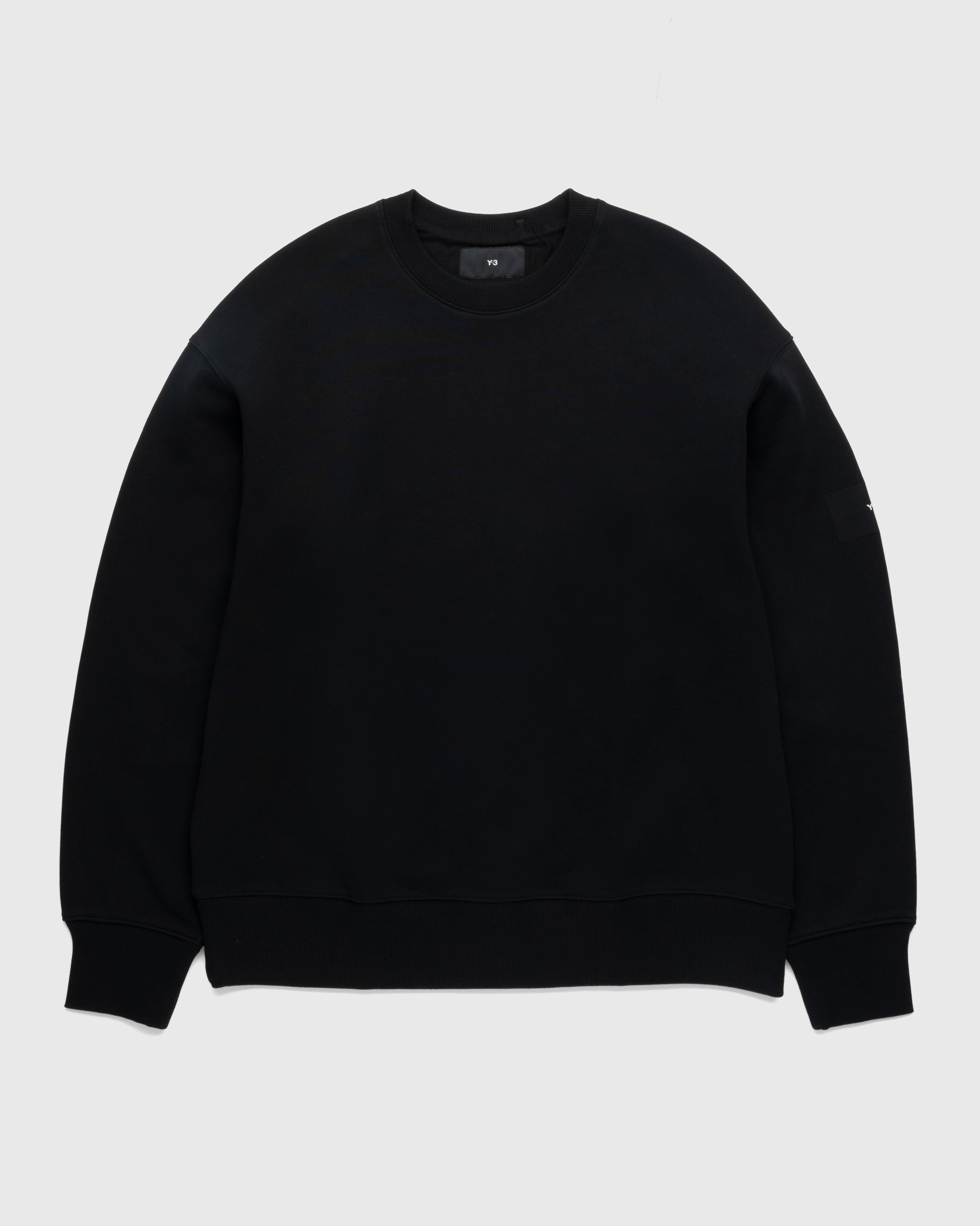 Y-3 - FT Crew Sweatshirt Black - Clothing - Black - Image 1