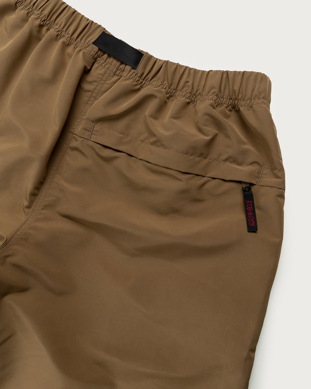 Gramicci x Highsnobiety - HS Sports Shell Packable Shorts Tan - Clothing - Brown - Image 3
