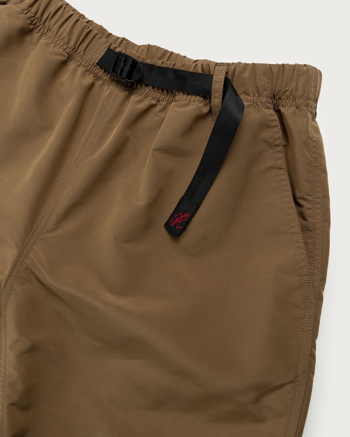 Gramicci x Highsnobiety - HS Sports Shell Packable Shorts Tan - Clothing - Brown - Image 4