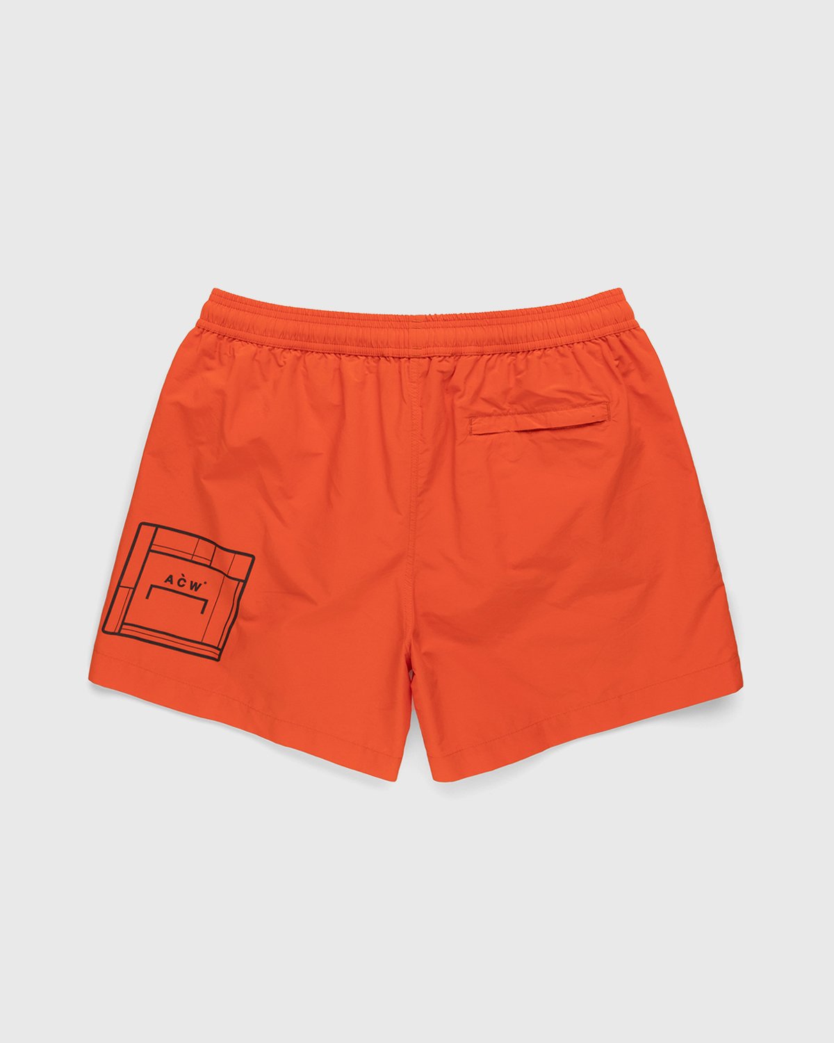 A-Cold-Wall* - Natant Nylon Short Rich Orange - Clothing - Orange - Image 2