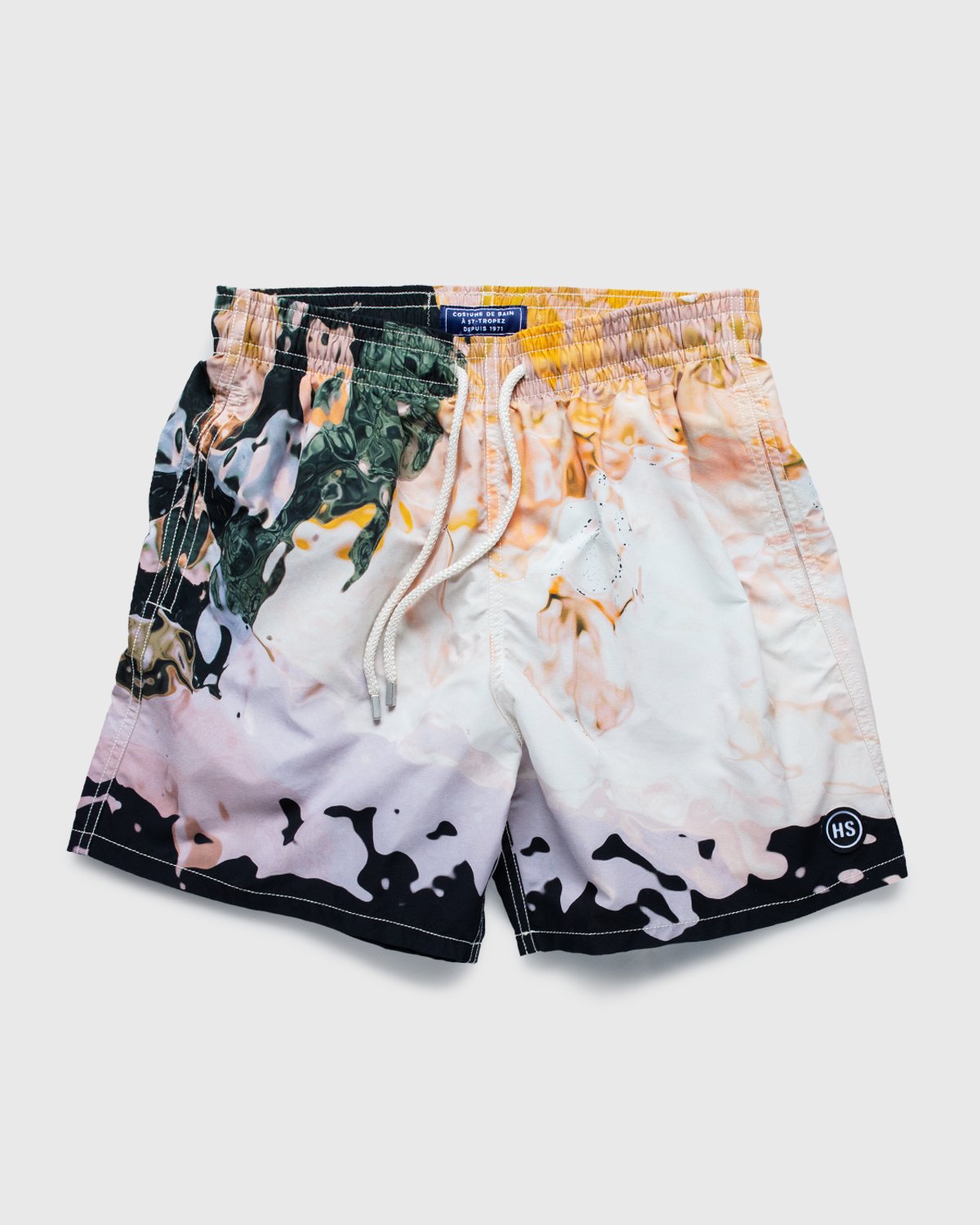 Vilebrequin x Highsnobiety - Pattern Shorts Beige - Clothing - Multi - Image 1