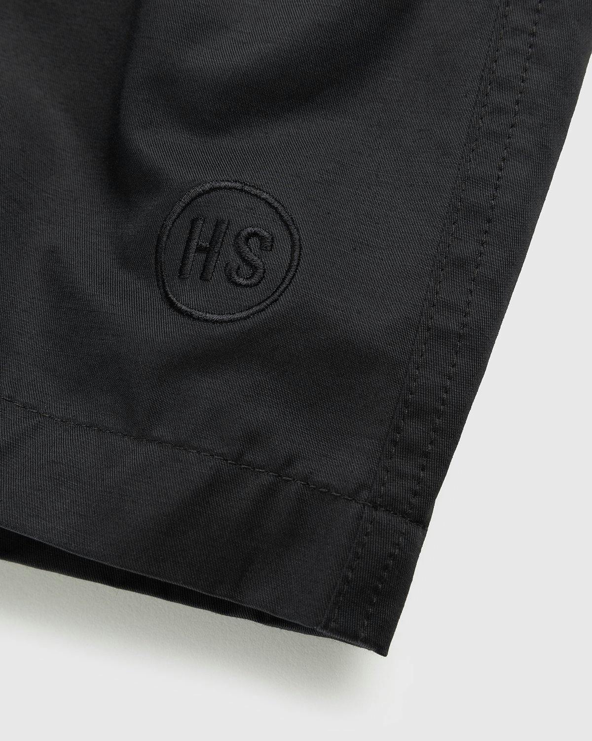 Highsnobiety - Cotton/Nylon Water Short Black - Clothing - Black - Image 5