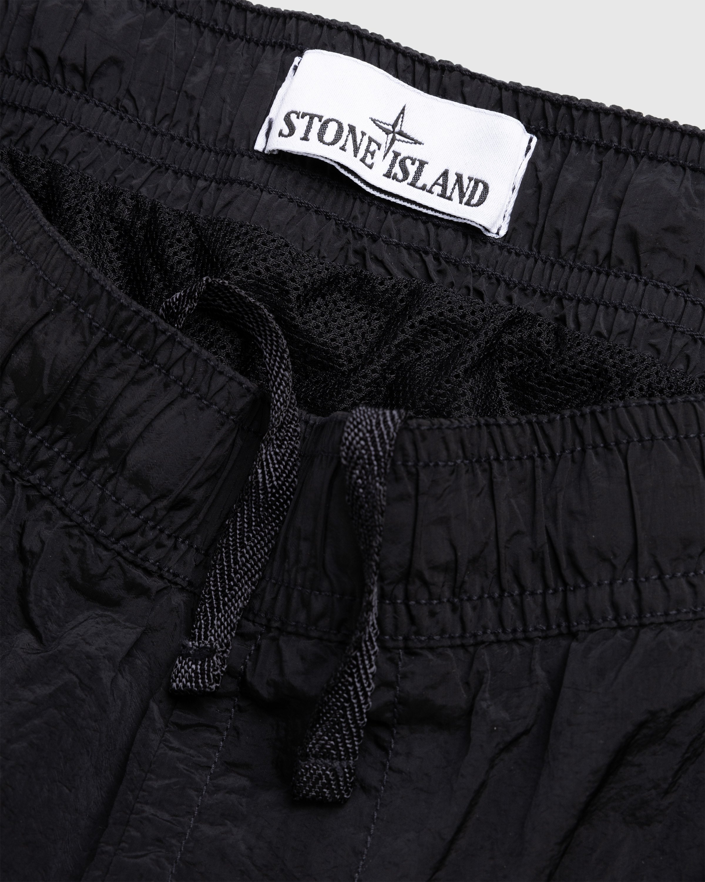 Stone Island - Nylon Metal Beach Shorts Black - Clothing - Black - Image 5