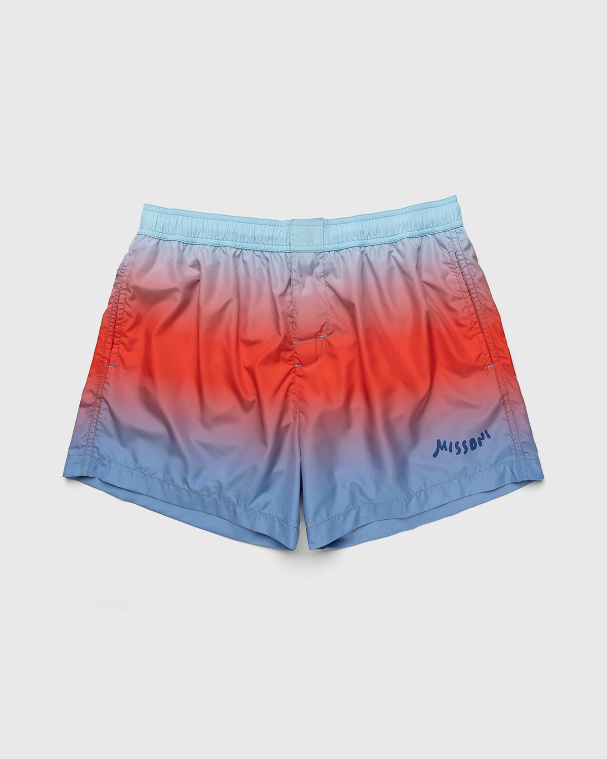 Missoni - Degrade Print Swim Shorts Light Blue - Clothing - Blue - Image 1